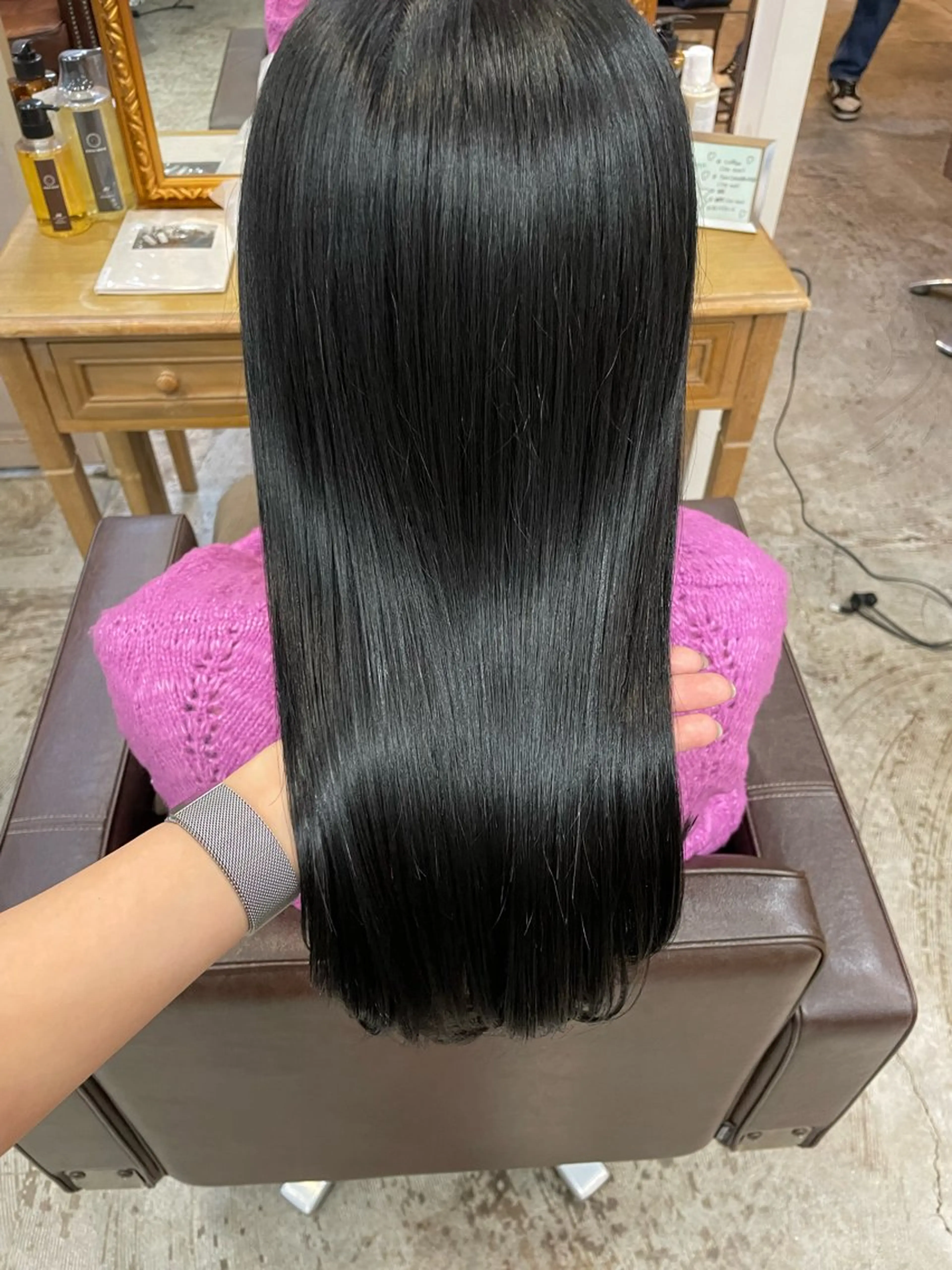 ロング カラー 髪質改善 トリートメント 髪質改善/髪質改善カ ラー/TOKIのヘアスタイル