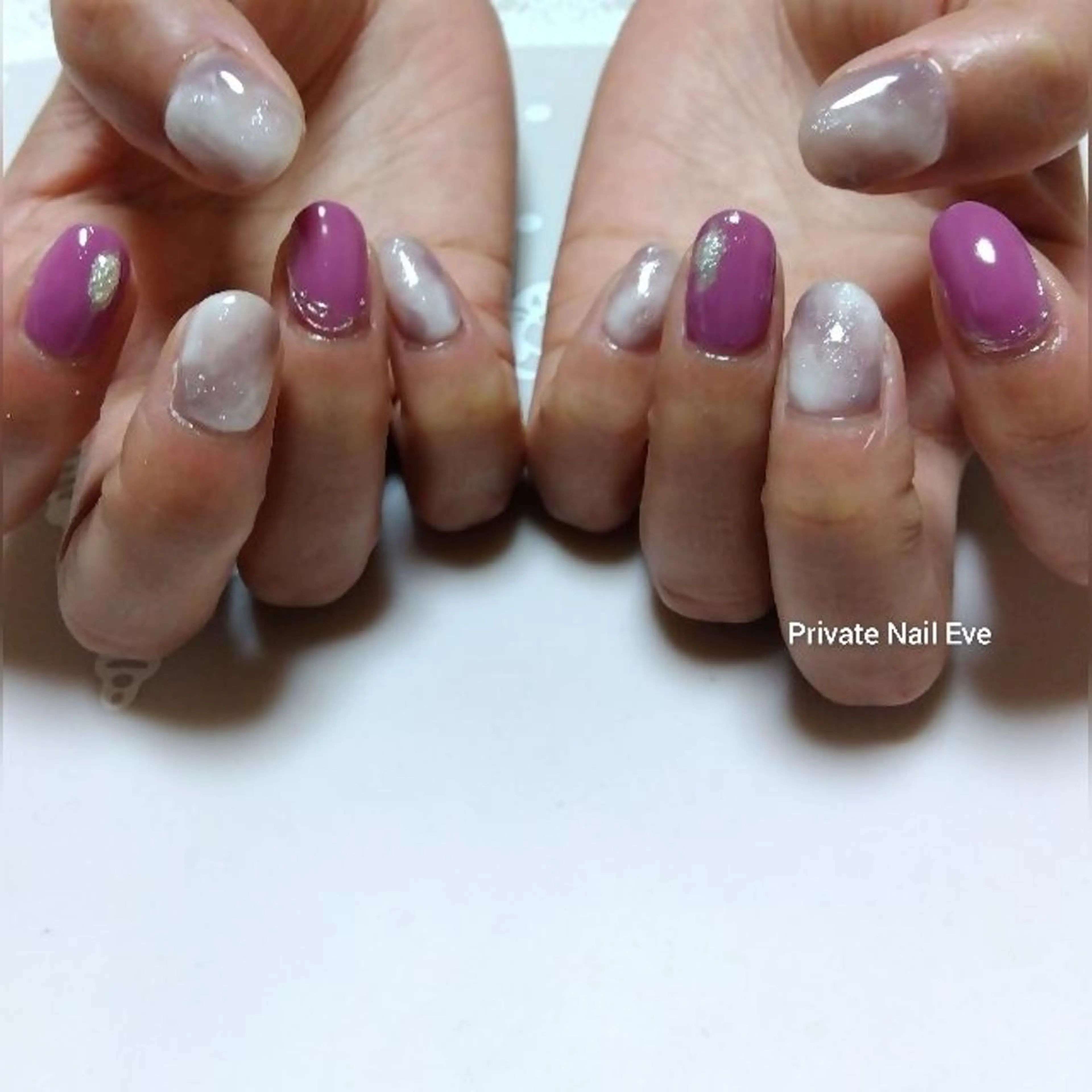 ネイル ニュアンスネイル ハンドネイル ネイル junkoのネイルデザイン