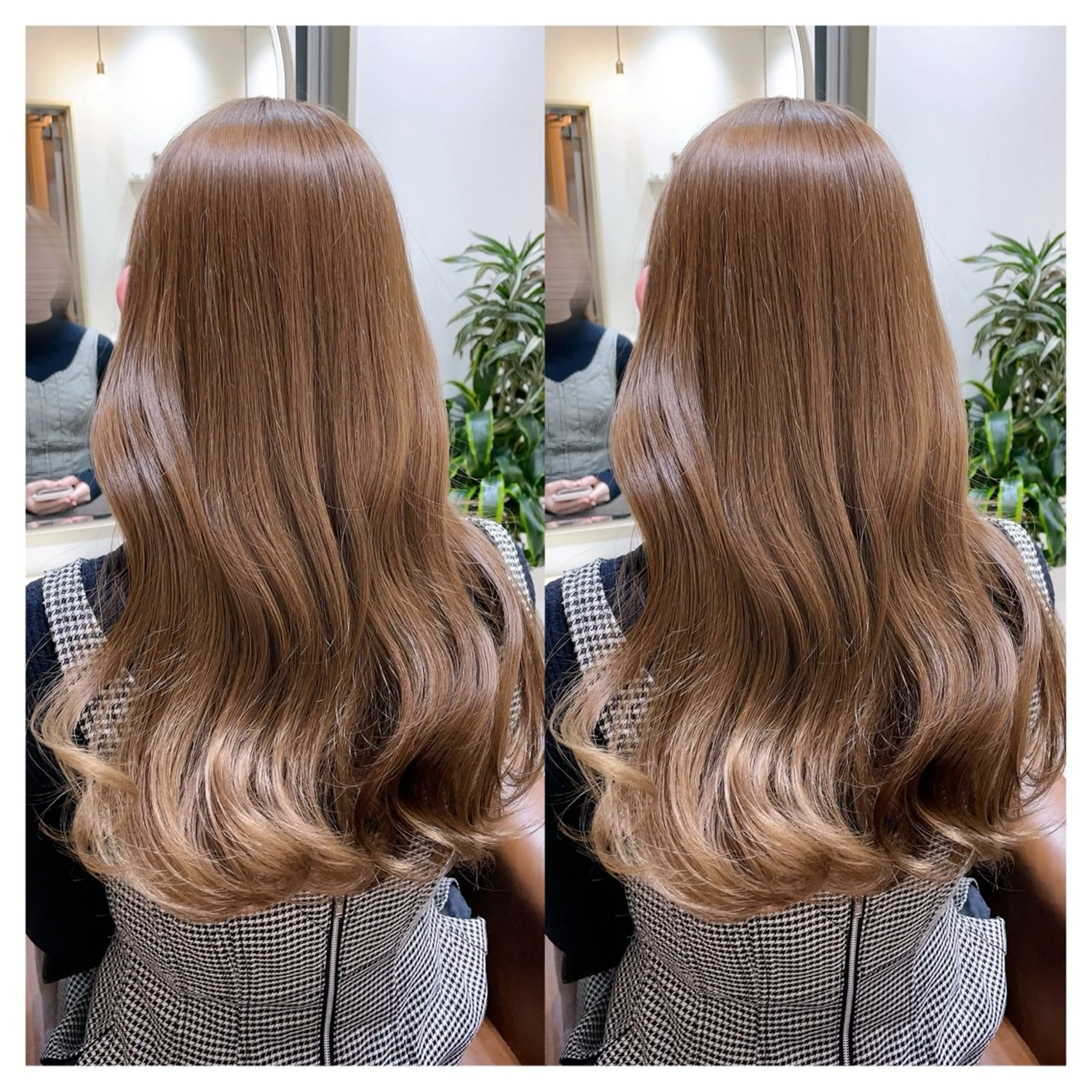 ロング カラー カット ヘアカラー トリートメント 村山 茉衣のヘアスタイル