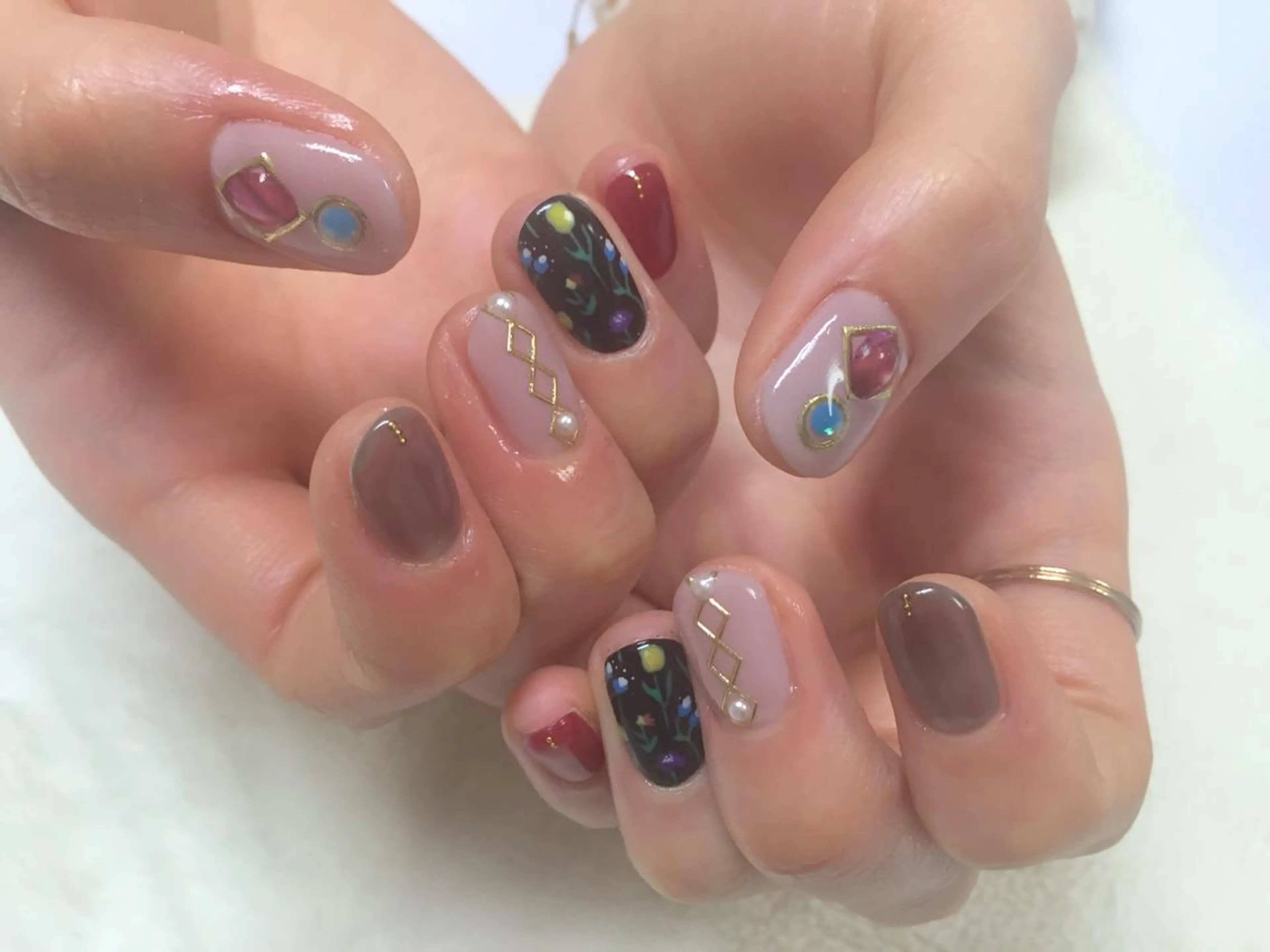 ネイル ハンドネイル nailist TOMOのネイルデザイン