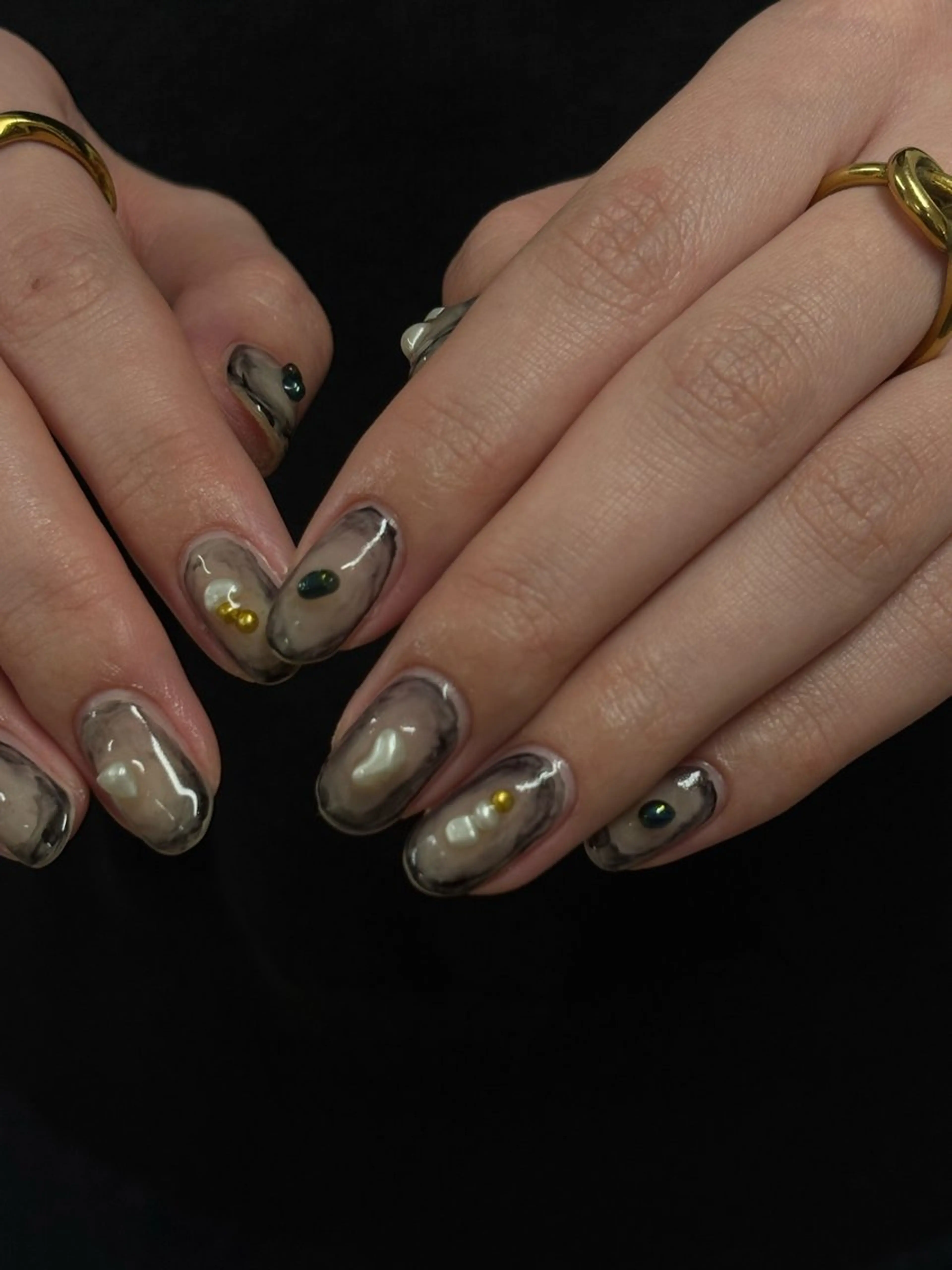 ネイル ハンドネイル GLADnail新宿 arisaのネイルデザイン