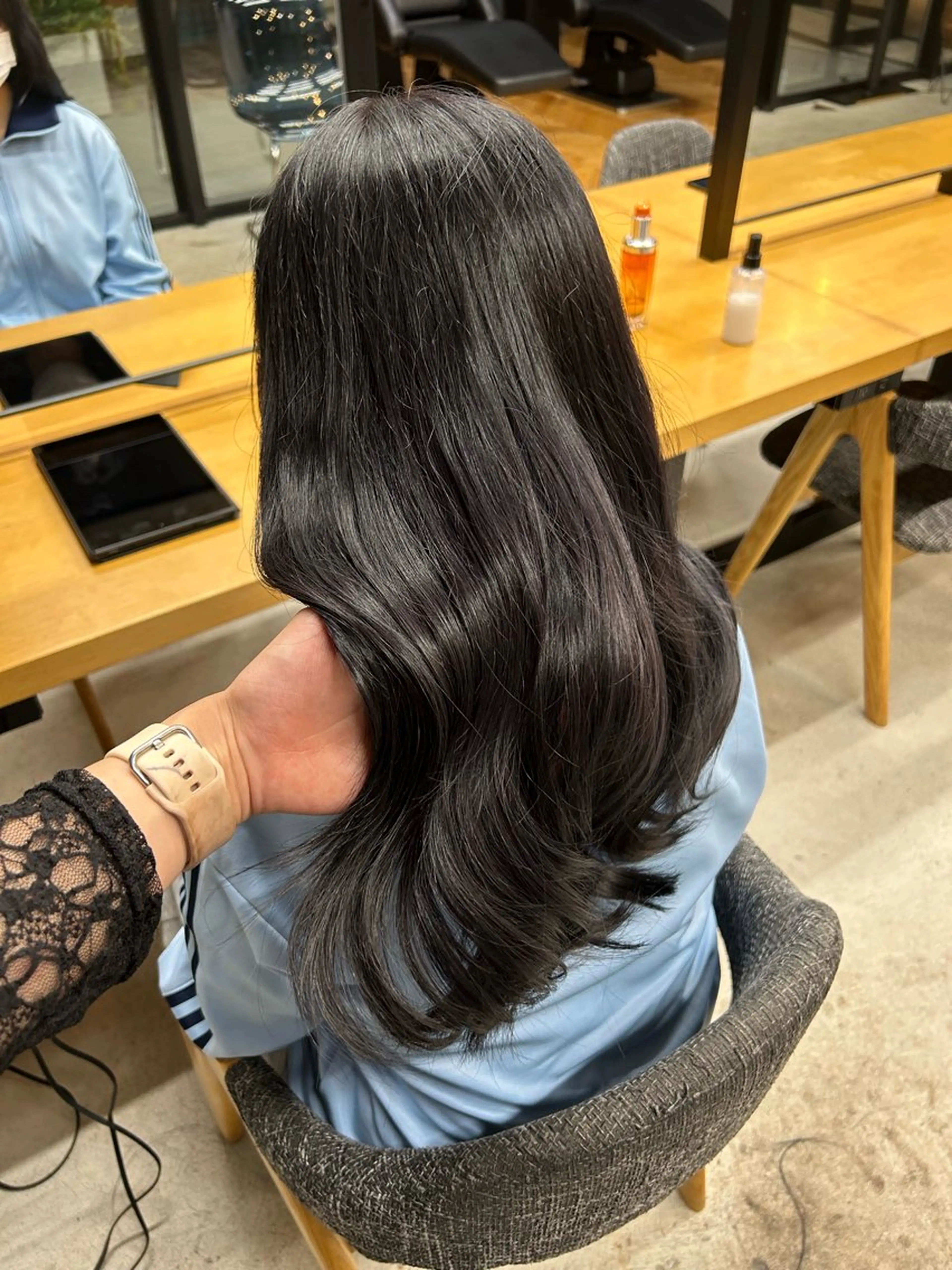 ロング 天神/韓国レイヤー /髪質改善/ココロのヘアスタイル