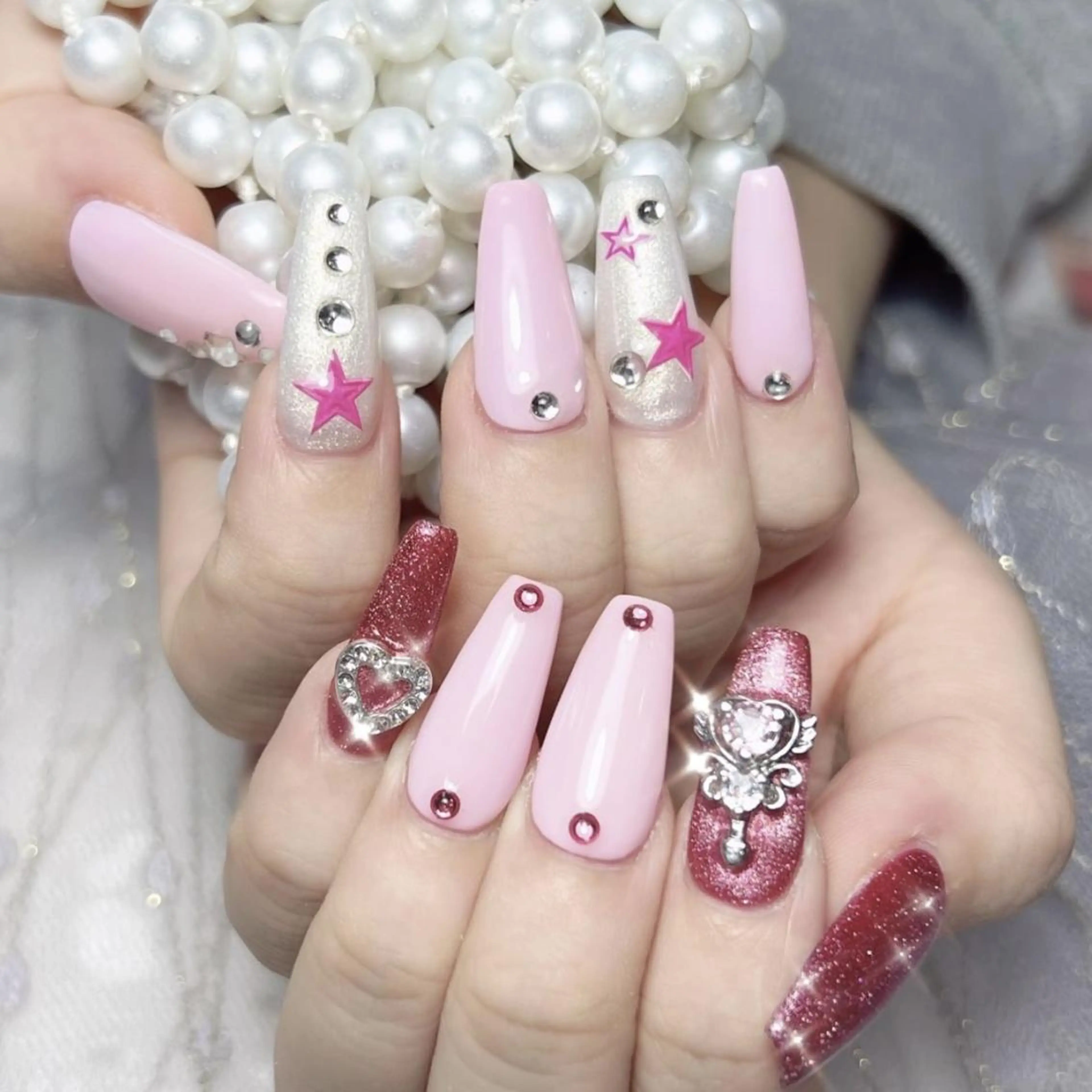 ネイル CutieNail ✨🩷のネイルデザイン