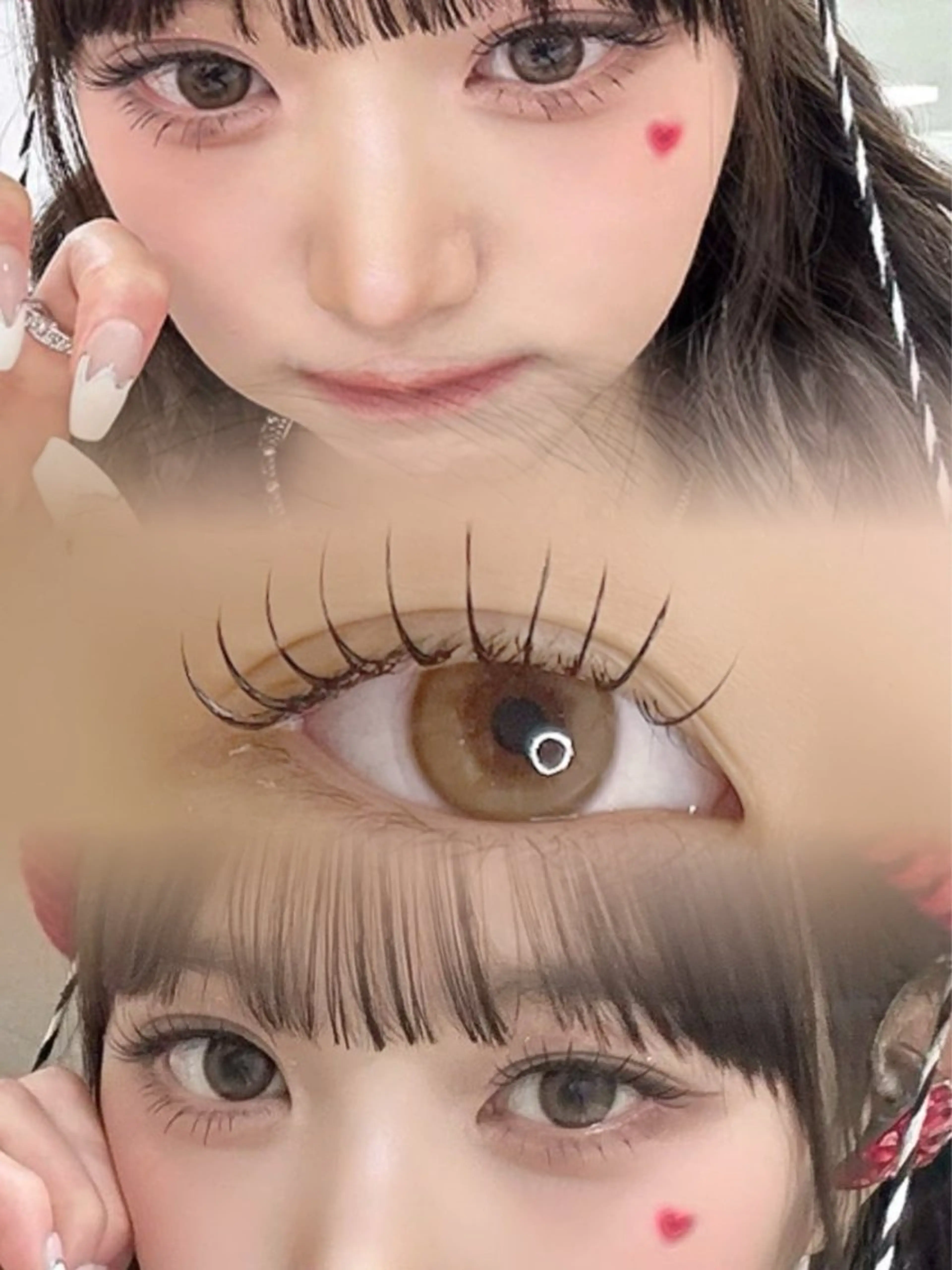 マツエク・マツパ Un plaisant所属・UnPlaisant 【Hinano】のマツエク・マツパデザイン