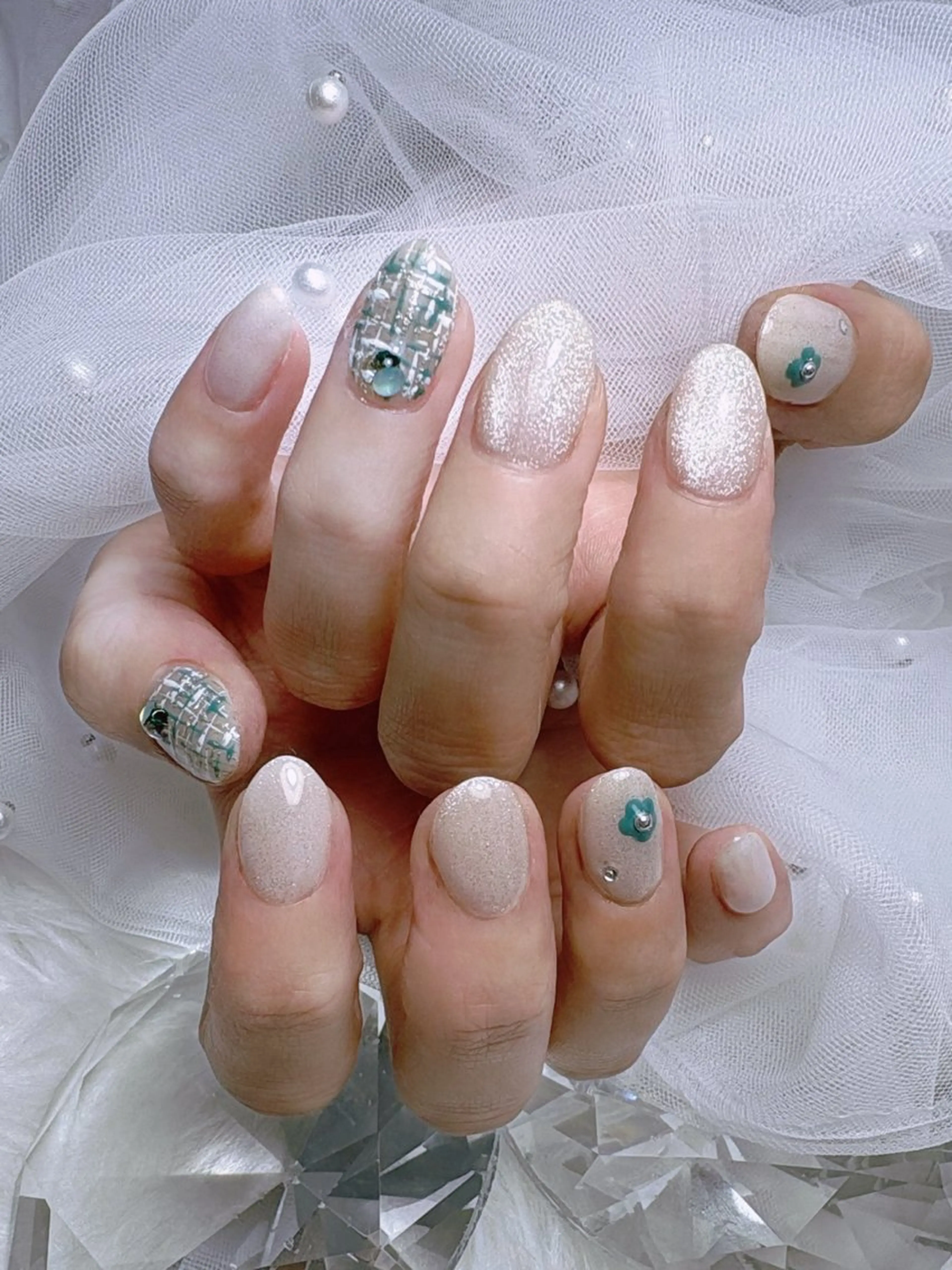 ネイル ハンドネイル BIJOU yuzuのネイルデザイン