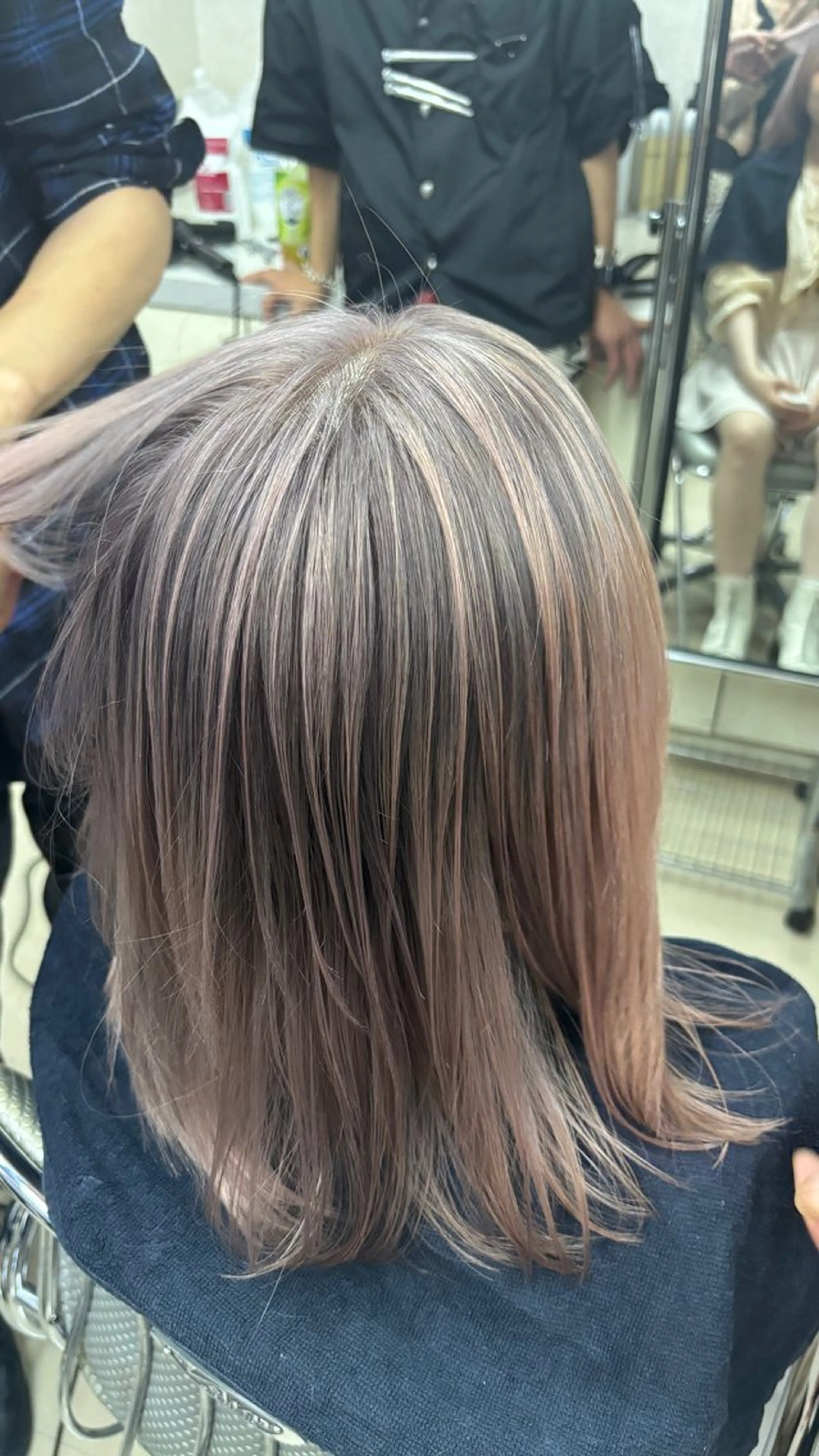 カラー バレイヤージュ ヘアカラー HARUKI  MINATO Japan広島紙屋町店所属・hmj紙屋町店 脊戸智志のヘアスタイル