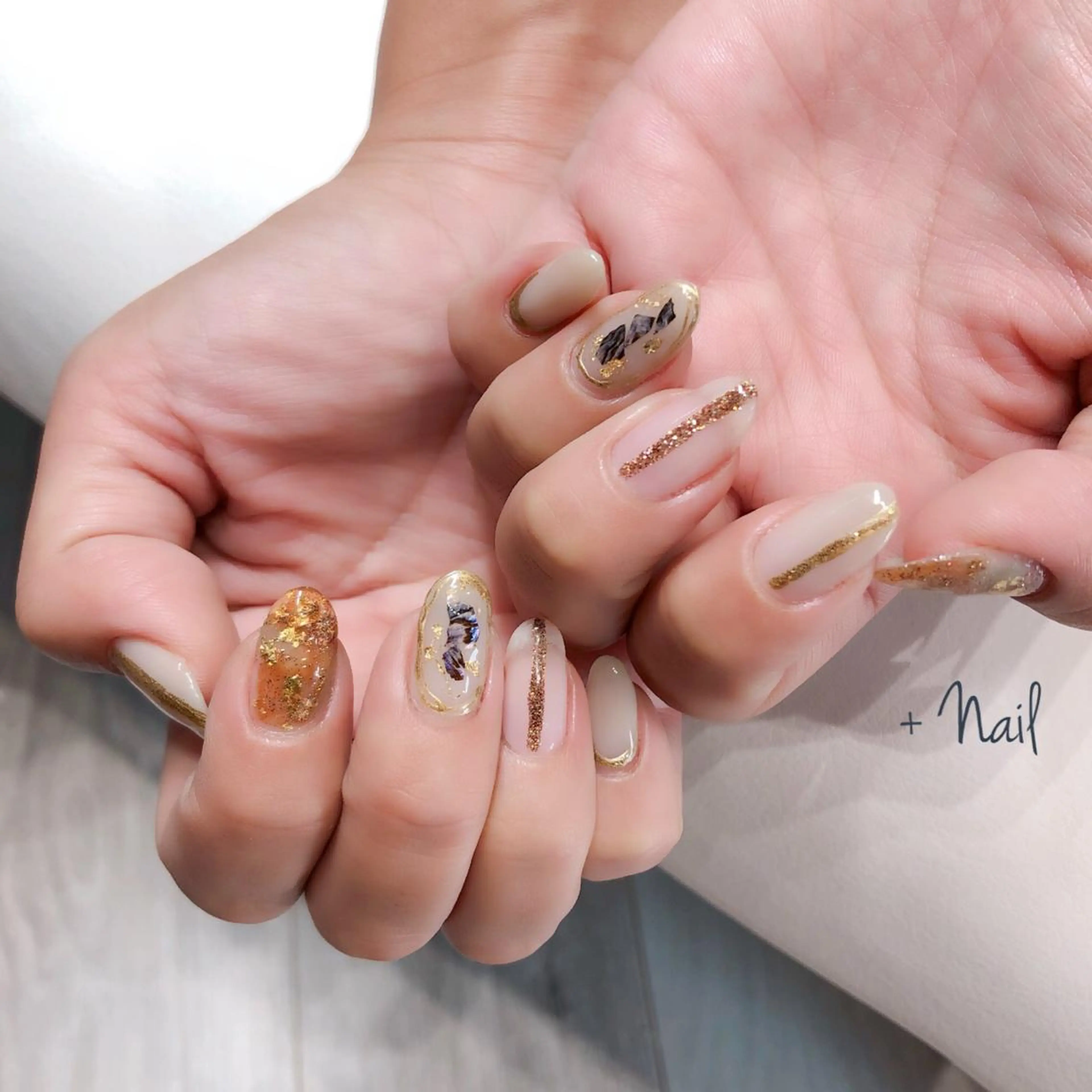 ネイル Aim* 深爪・自爪育成専門店のネイルデザイン