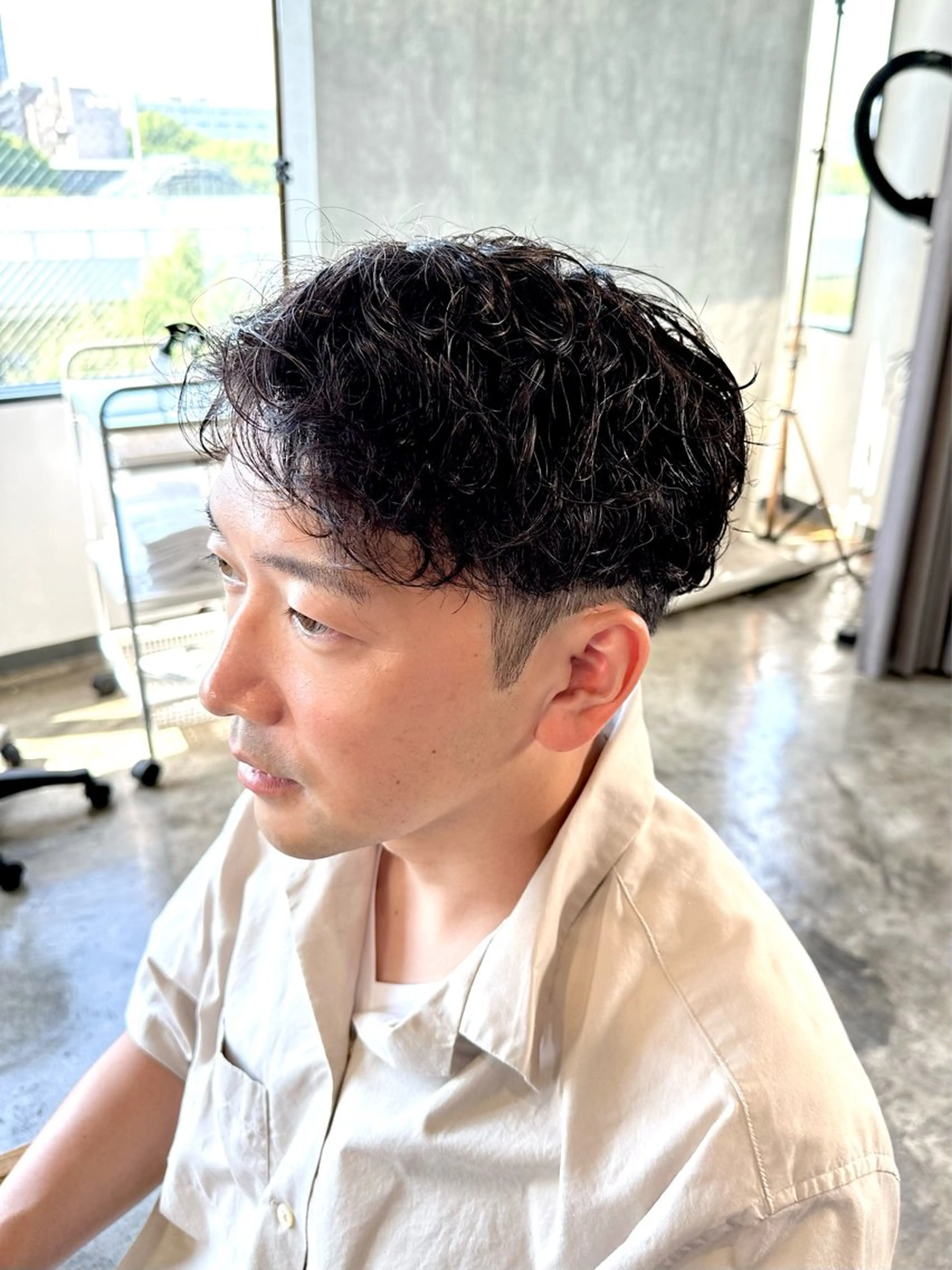 パーマ メンズ マッシュ メンズパーマ ニュアンスパーマ カット パーマ トリートメント 骨格補正施術/メンズ 専門美容師/YUYAのヘアスタイル