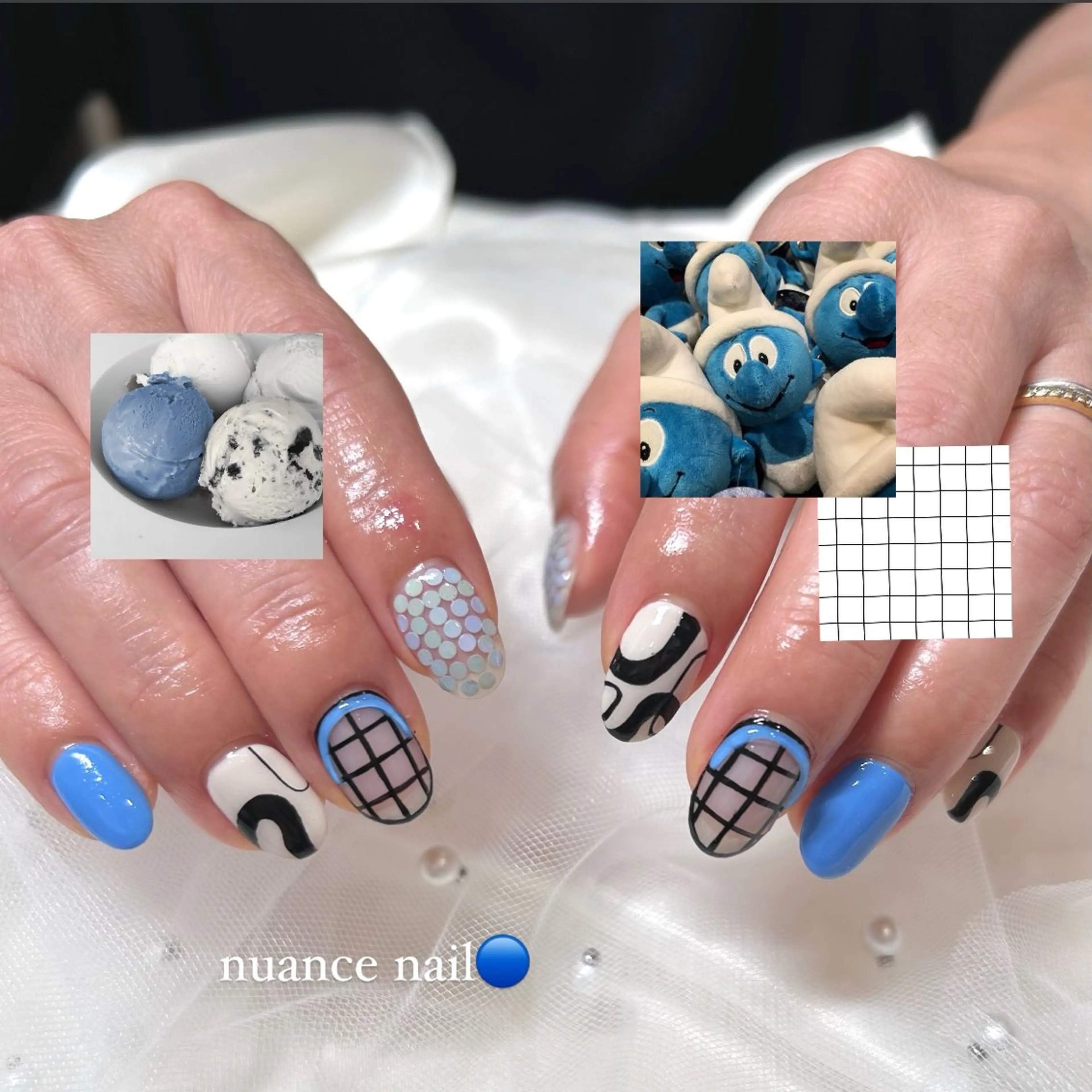 ネイル 長瀬 瑠霞のネイルデザイン