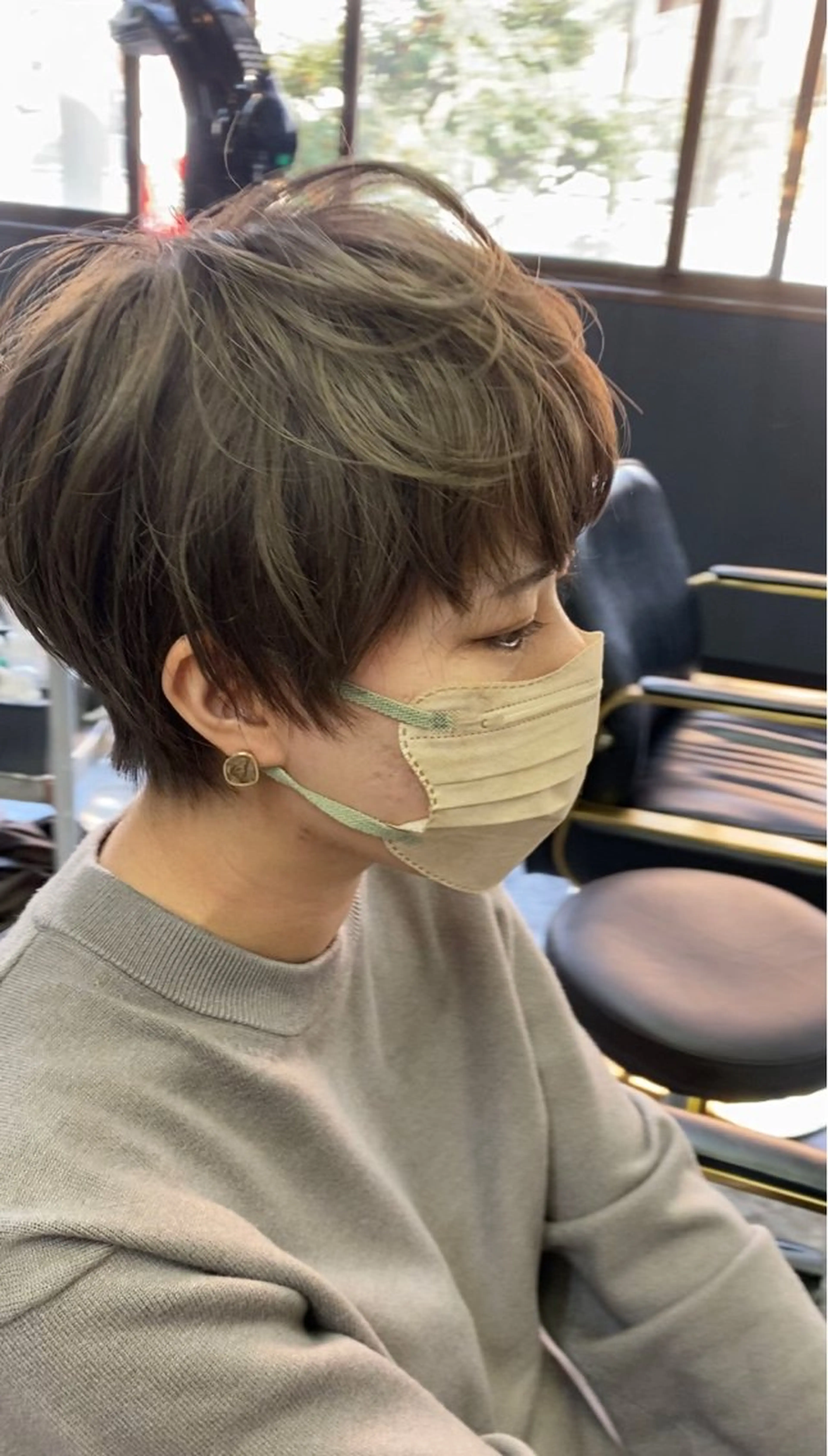 ショート 瀧下 唯のヘアスタイル