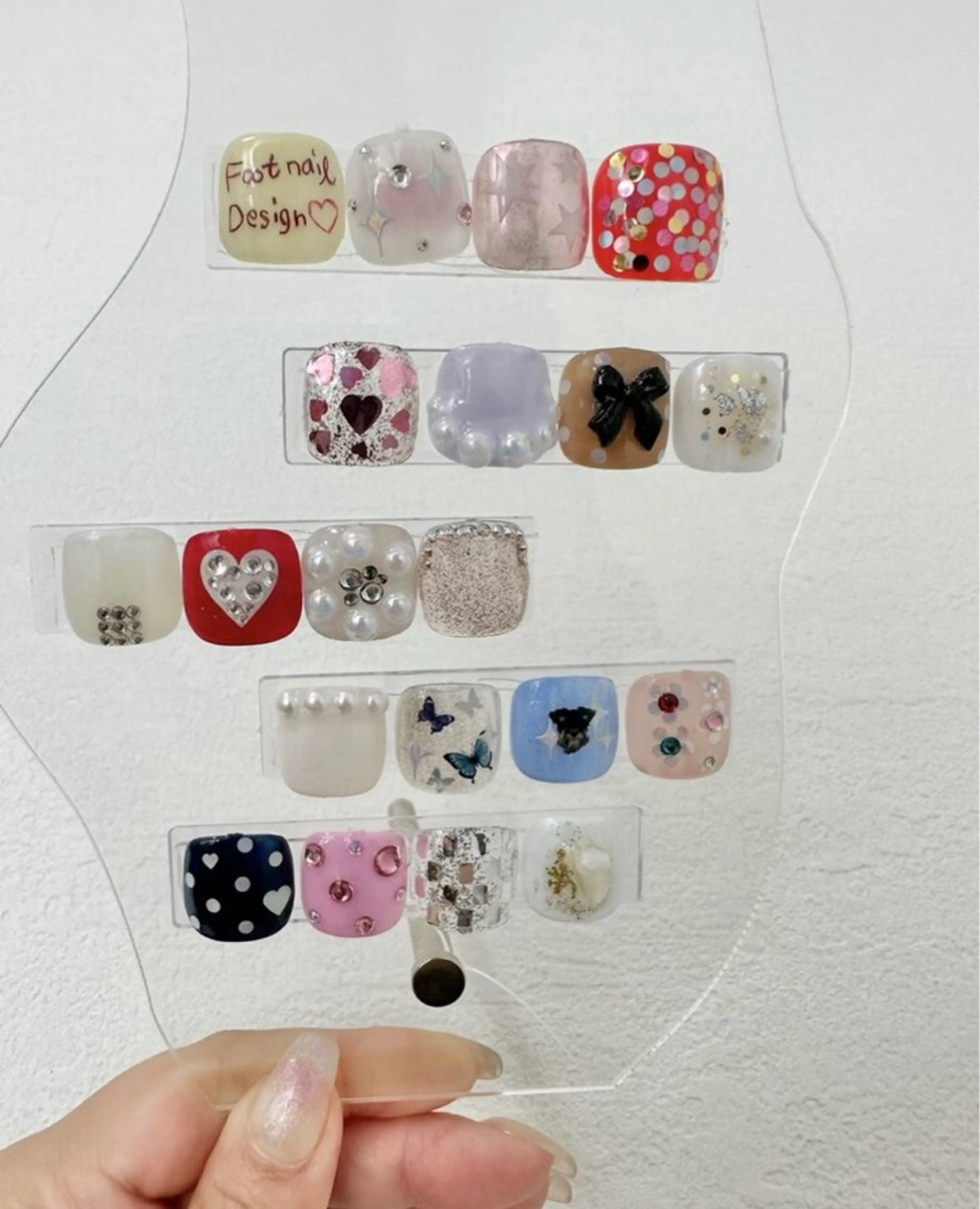 フットネイル♡選べるデザインの写真