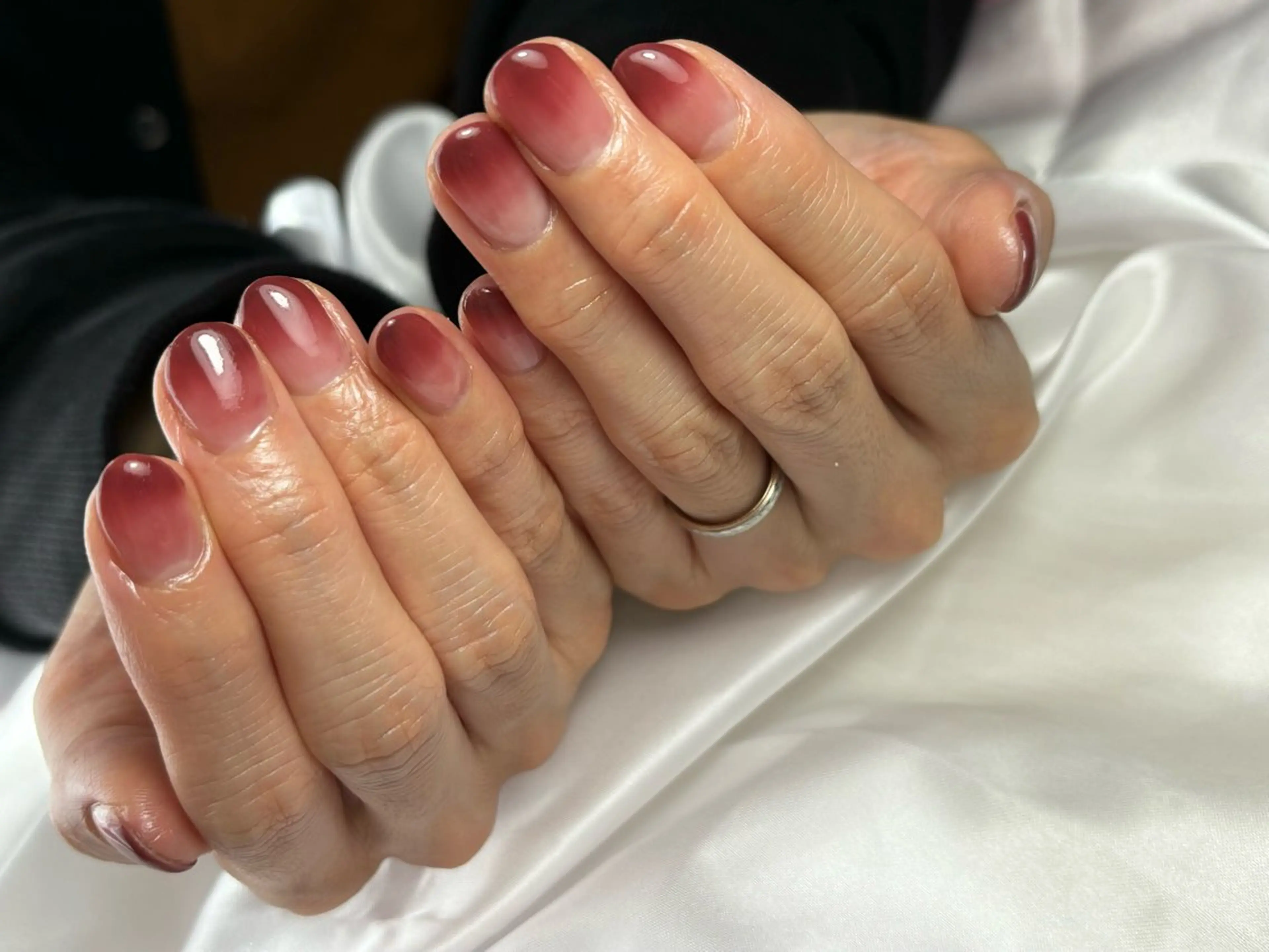 カラーグラデーションの写真