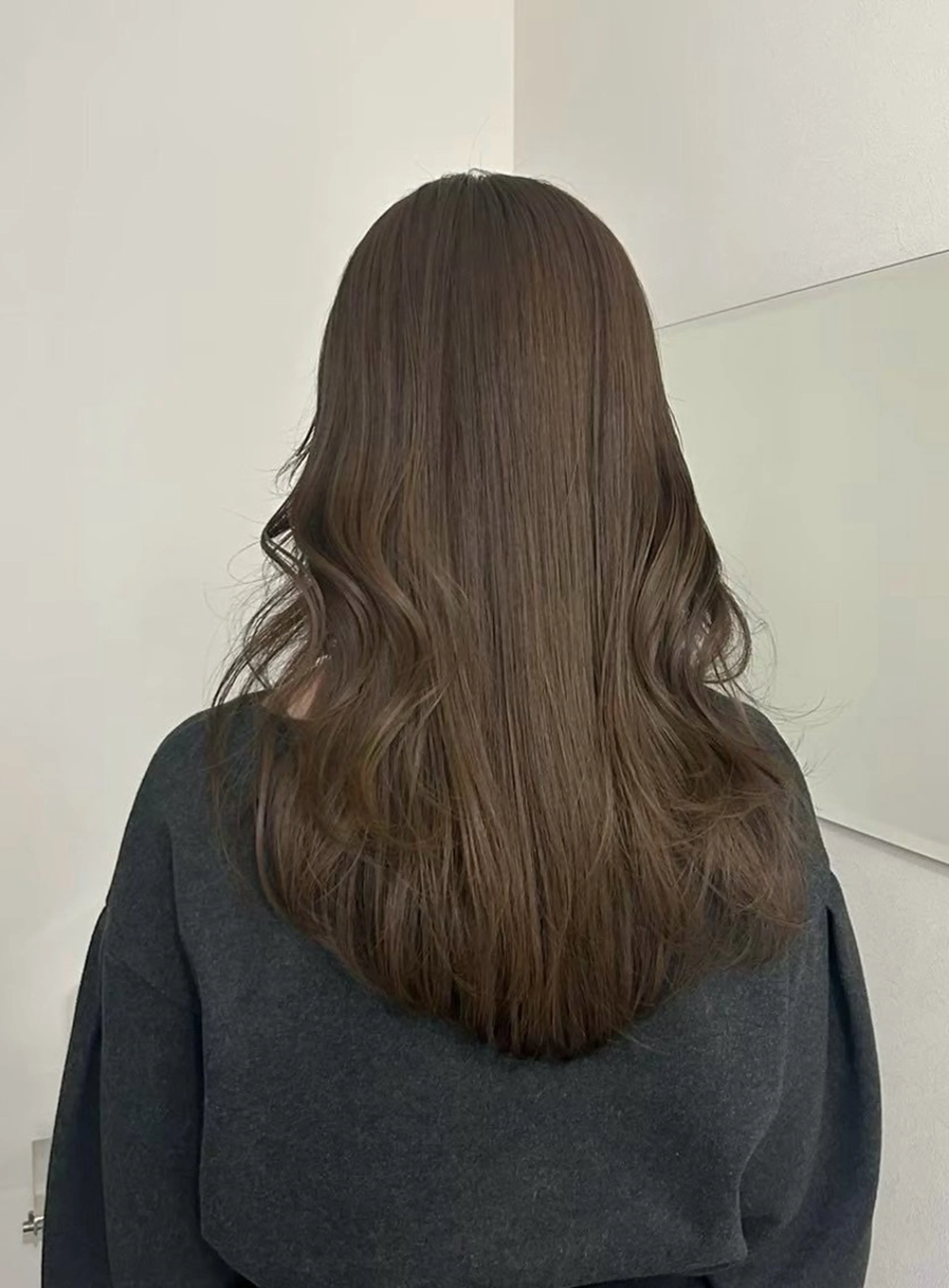 【　ヘッドスパ付き　】ワンカラー ＋ トリートメント ＋ クイックスパ 15分🫧の写真