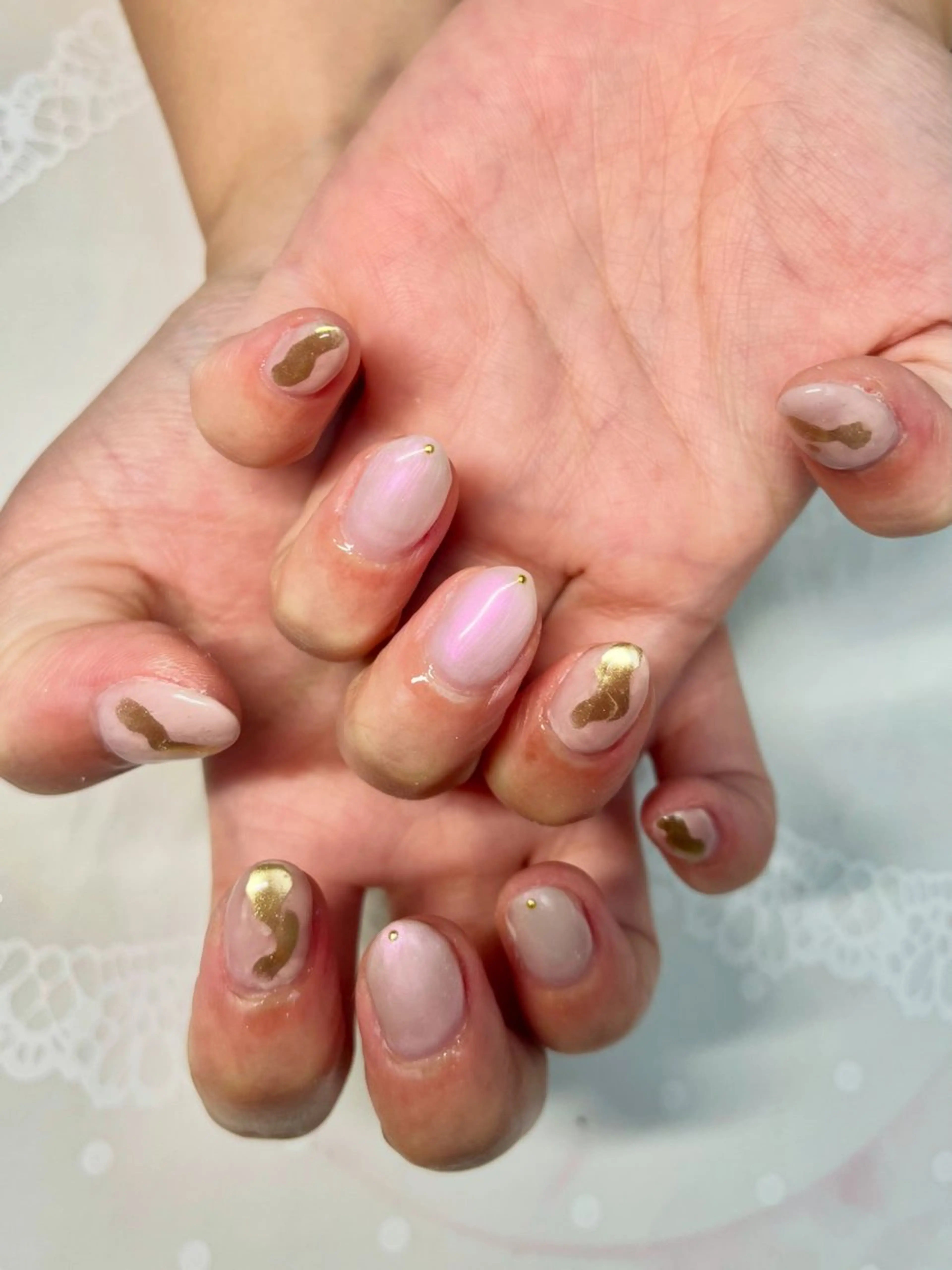 ネイル ハンドネイル 新宿ネイルサロン ジェミディローサ所属・新宿ネイルサロン ジェミディローサのネイルデザイン