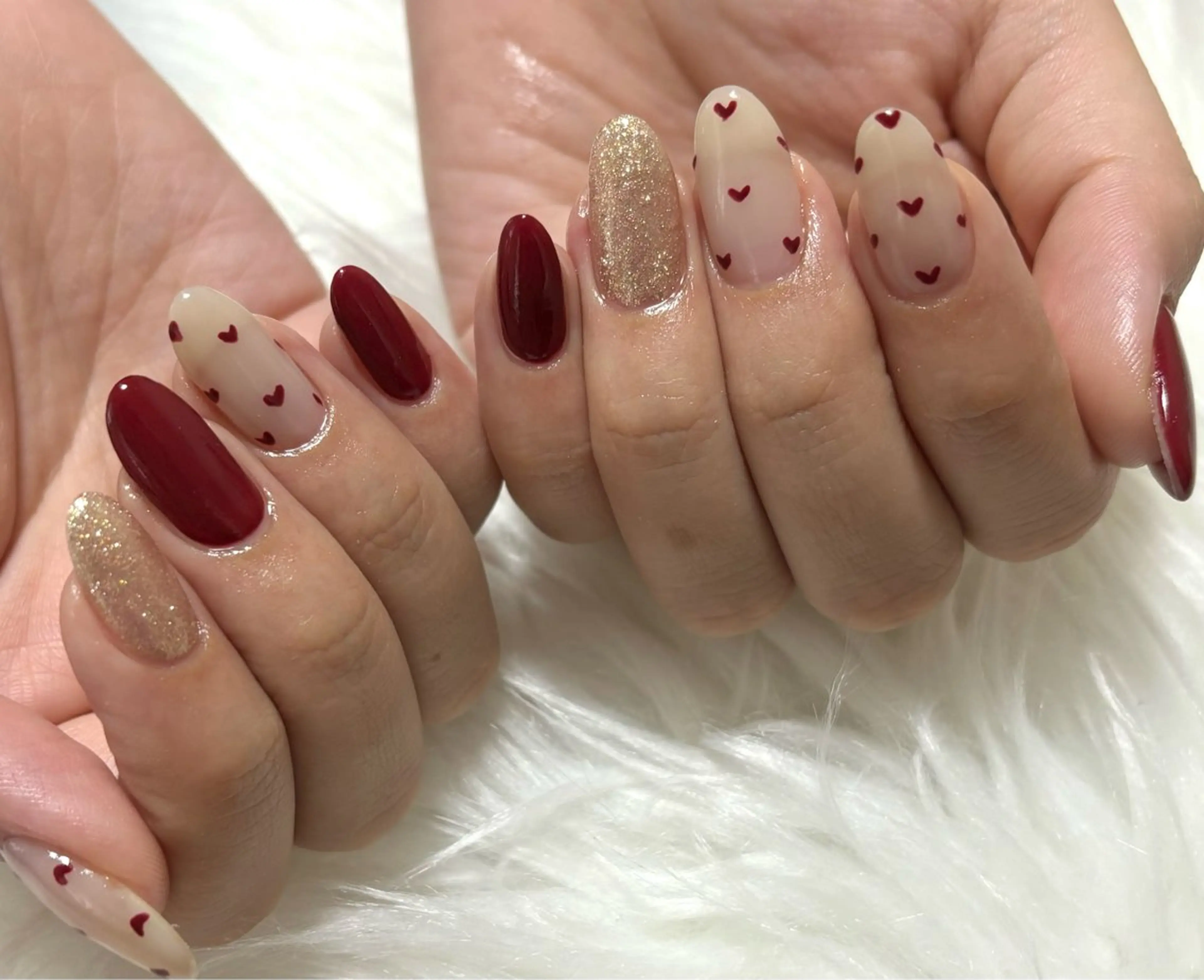 ネイル ハンドネイル nail salon HIRUKANAのネイルデザイン
