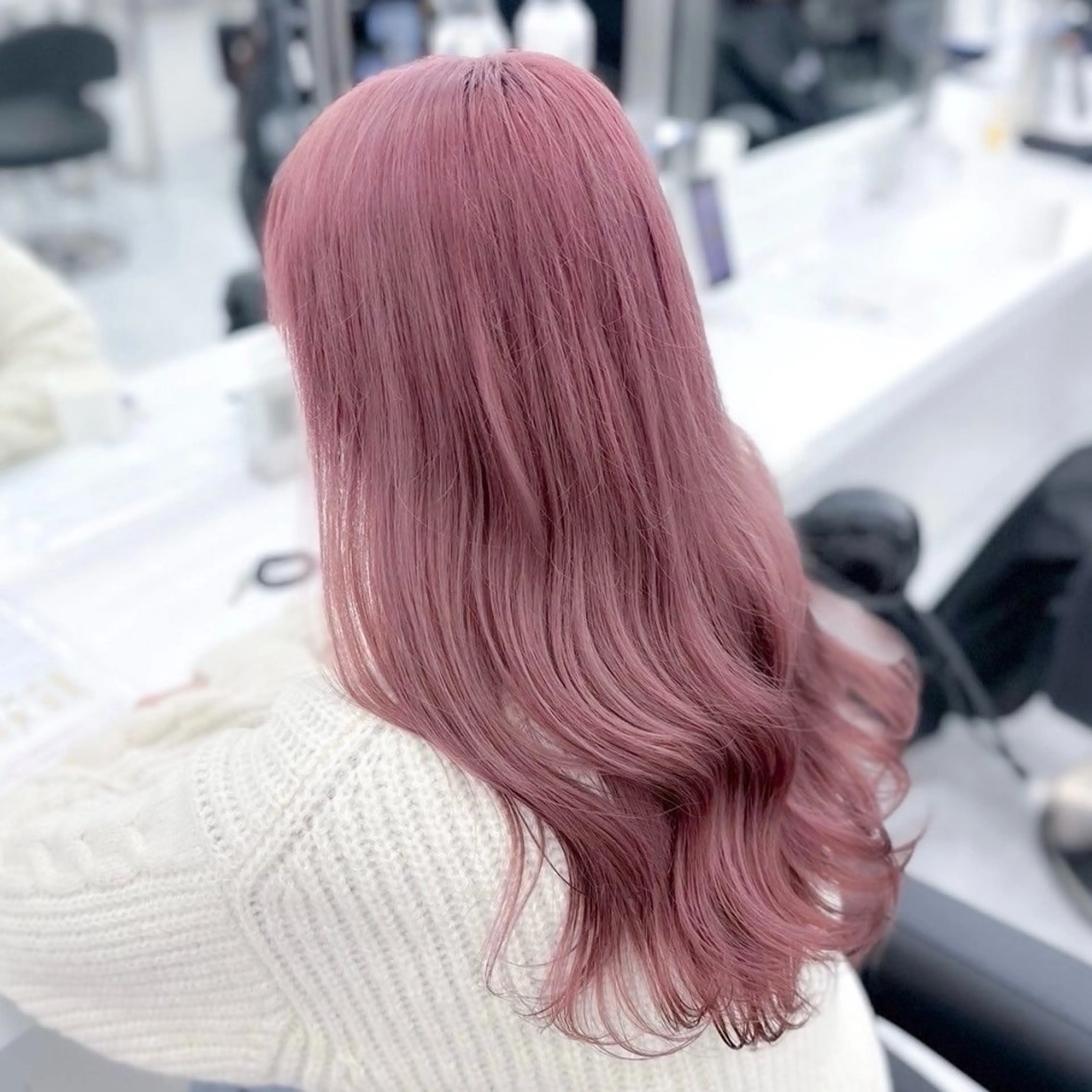 ロング カラー 🤍韓国ワンホンヘ ア SHIONE🤍のヘアスタイル