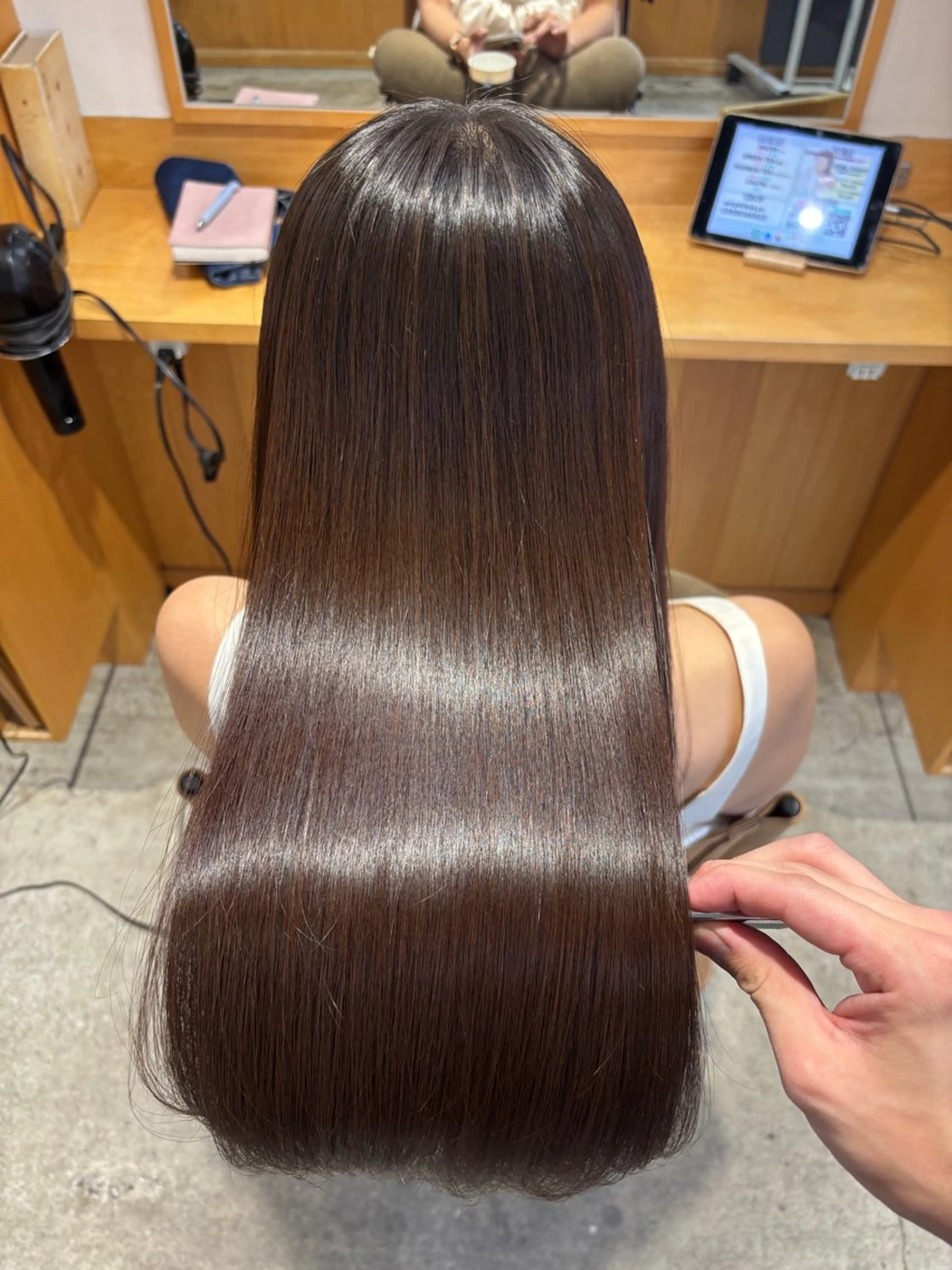 ロング カット ヘアカラー トリートメント 【Amphi Tokyo】宮原のヘアスタイル