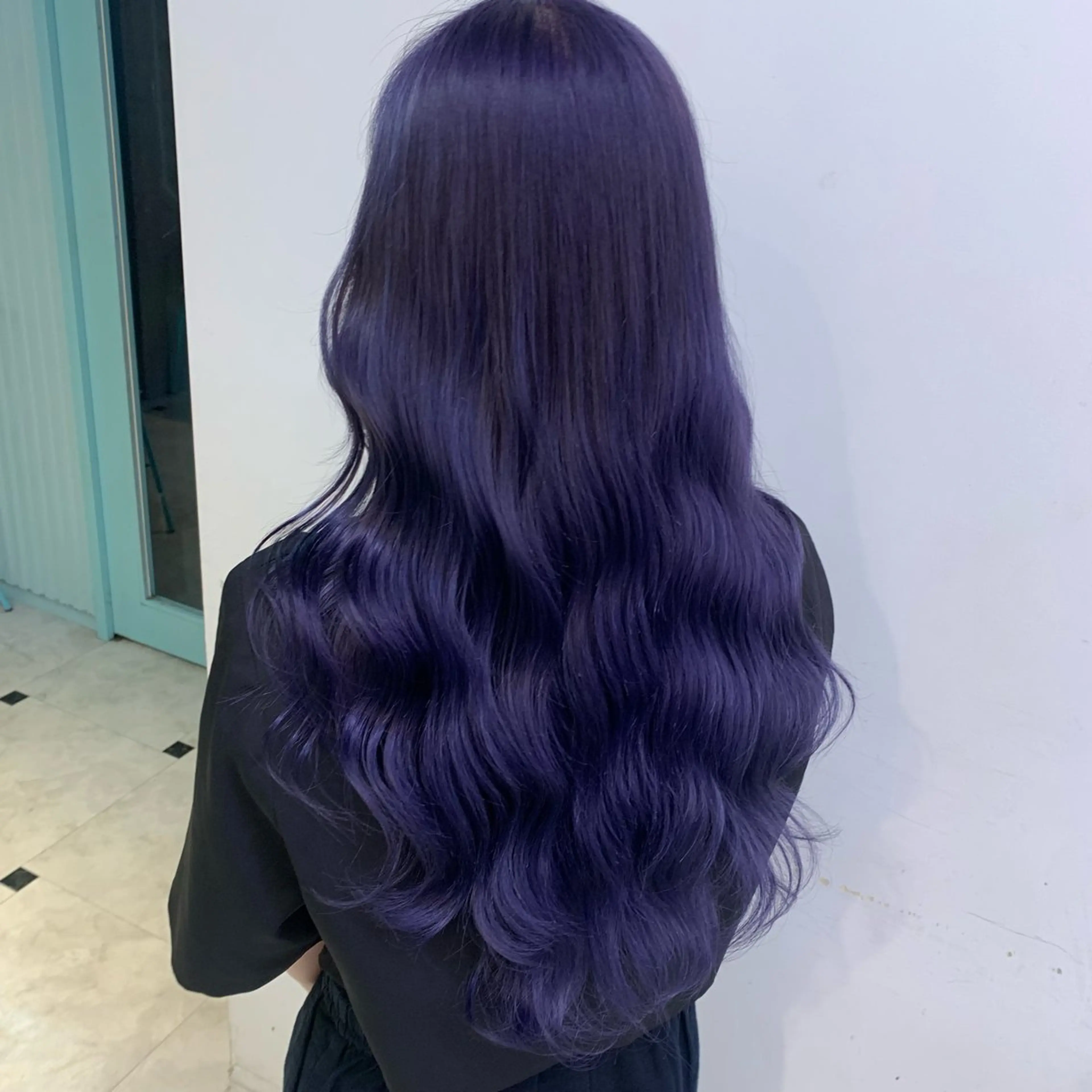 セミロング カット ヘアカラー 🤍大人っぽ韓国暗髪 🤍Asuka🤍のヘアスタイル