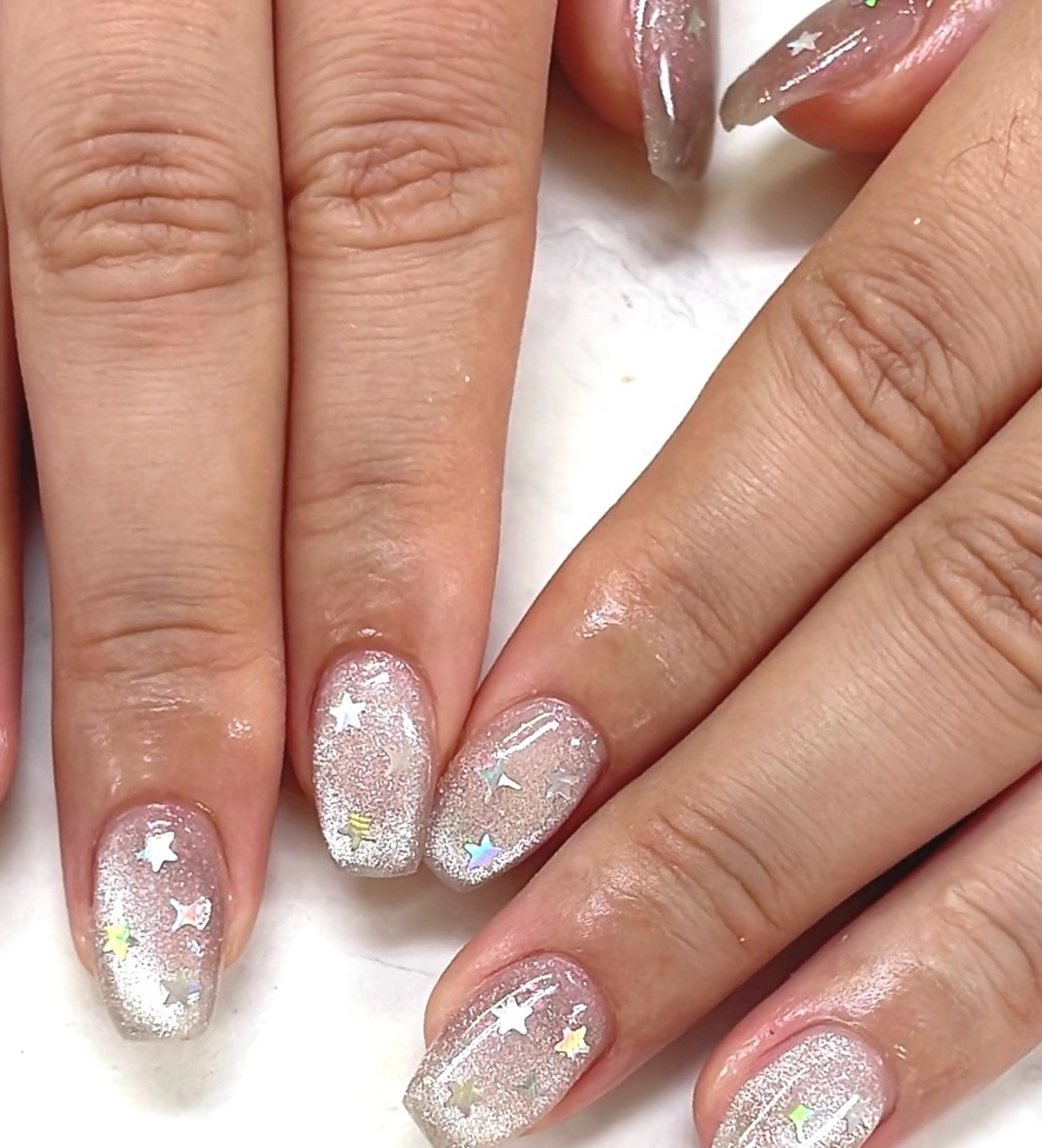 ネイル マグネットネイル ハンドネイル iku🌷 by 上福岡らんらんのネイルデザイン