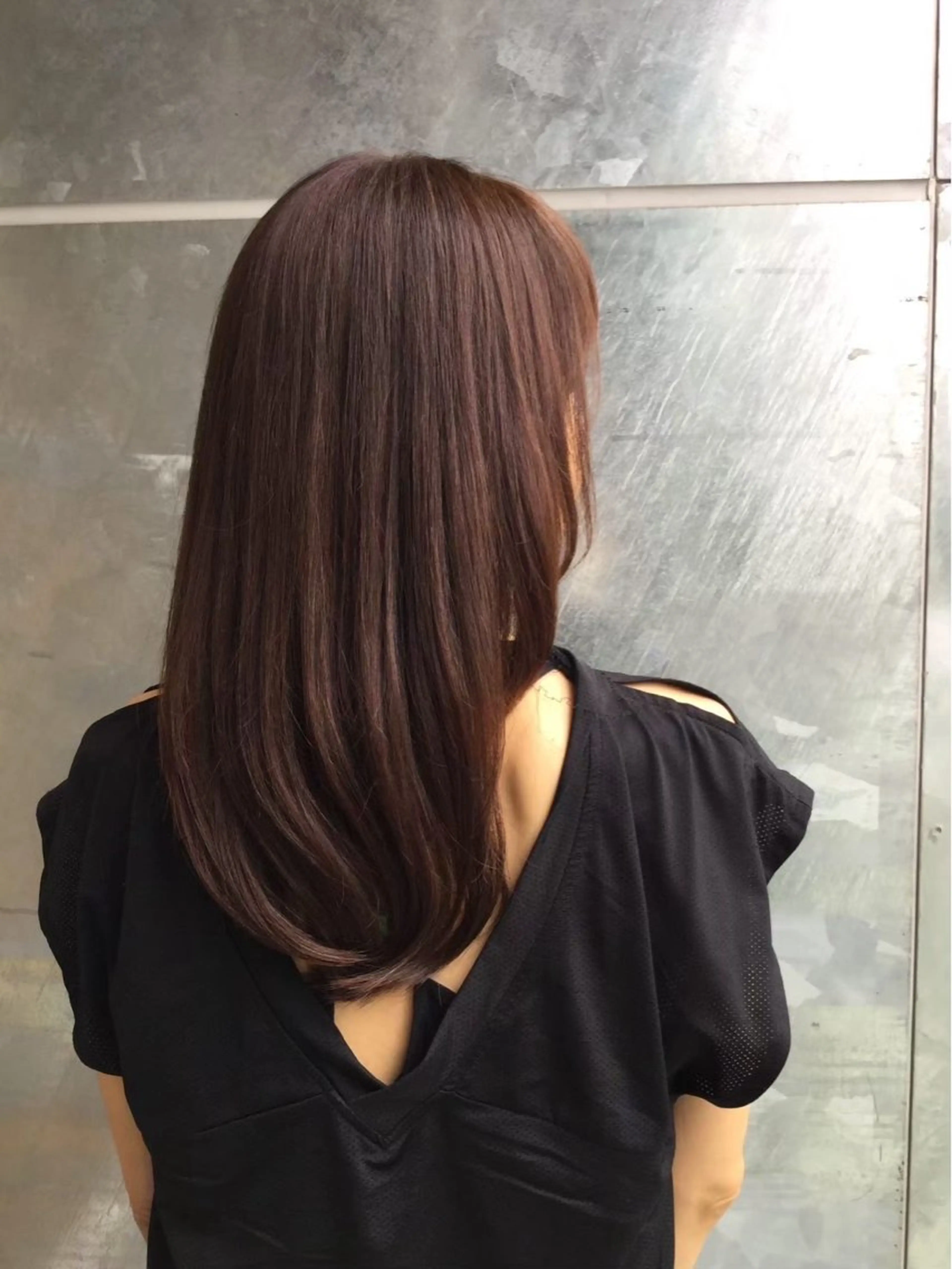 セミロング jetset赤坂店所属・Jet set 赤坂店のヘアスタイル