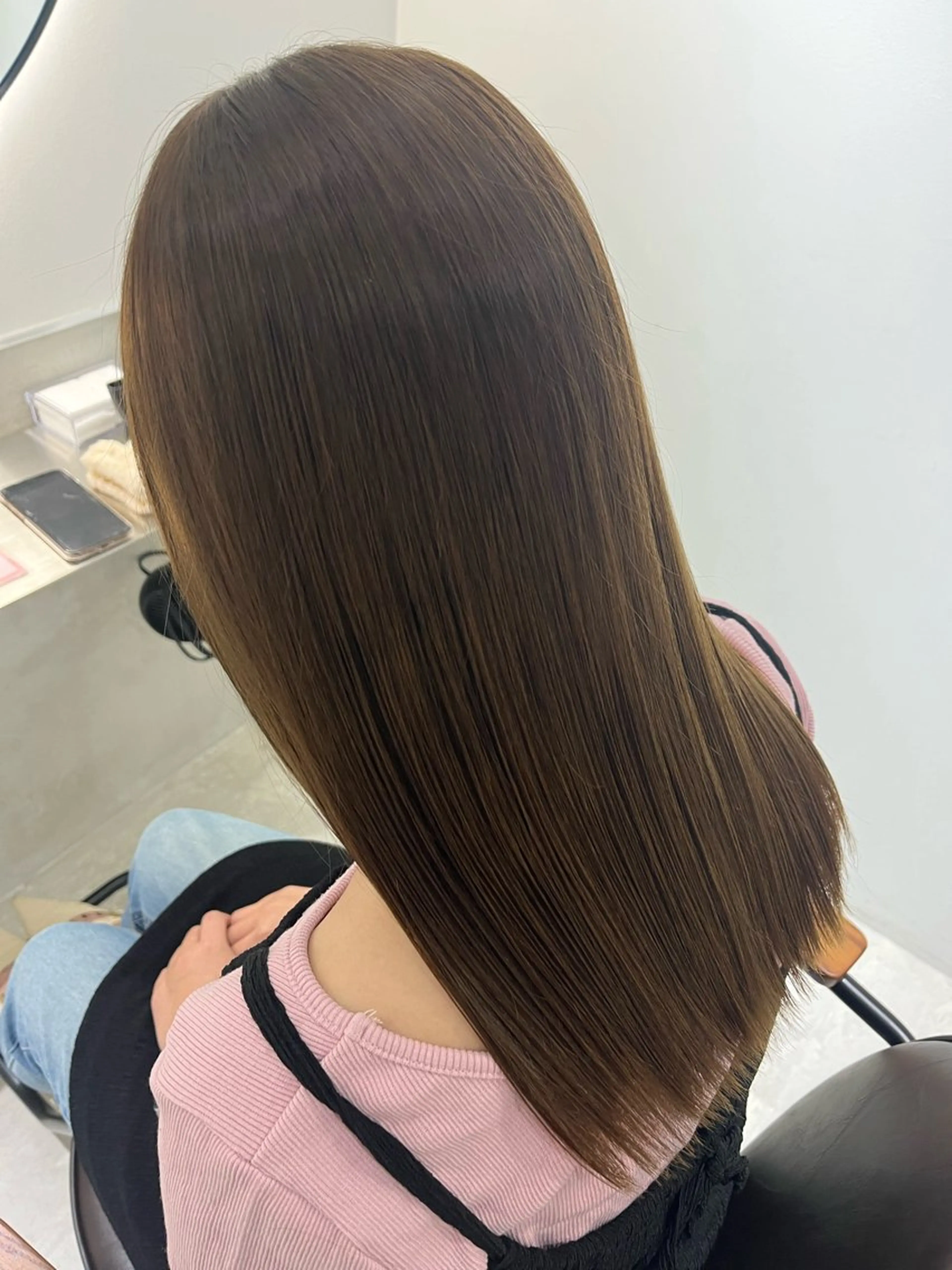 eN°   by youres hair 飯田橋店所属・髪質改善/レイヤー× 縮毛矯正🤍maiのヘアスタイル