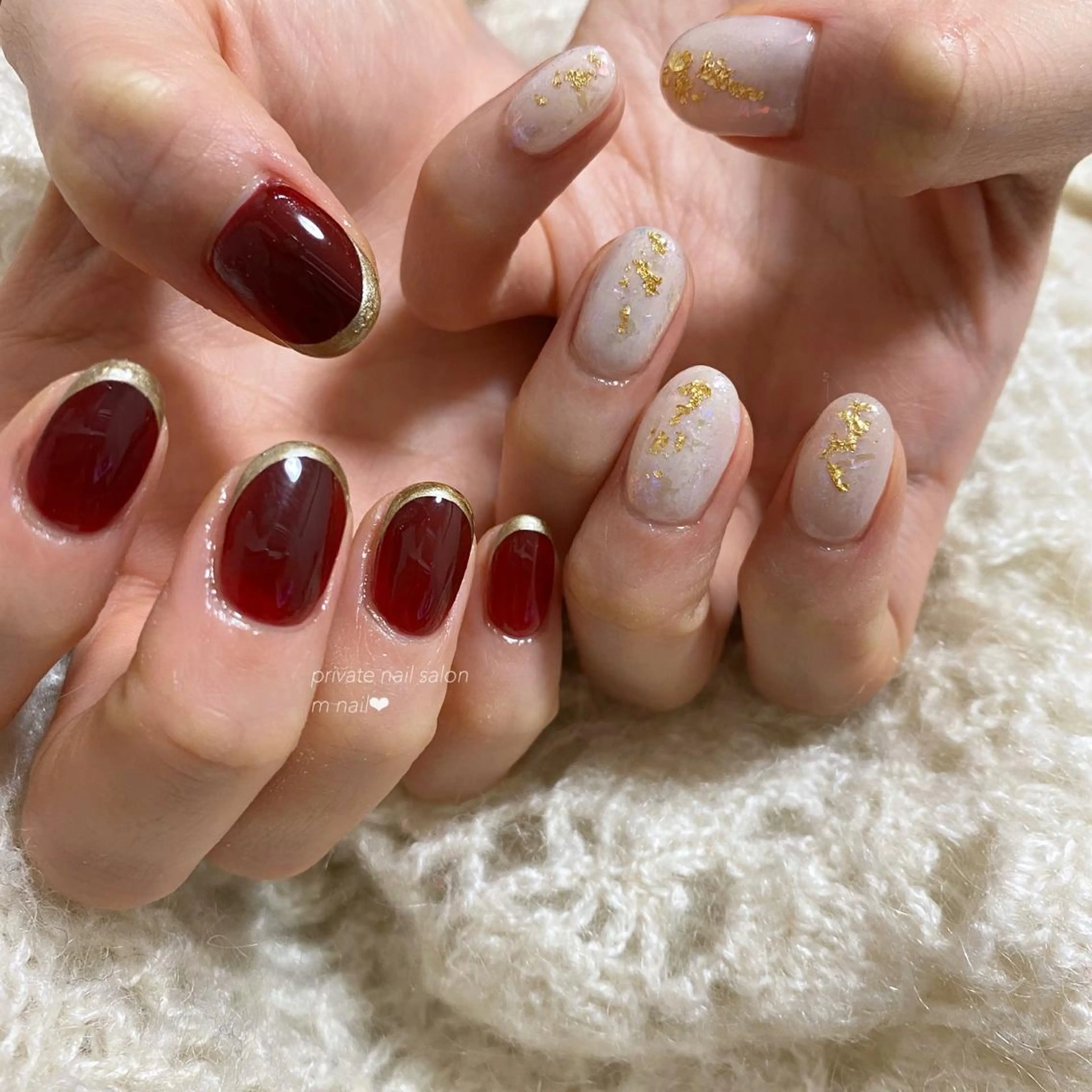 ネイル ハンドネイル 小河原 舞のネイルデザイン