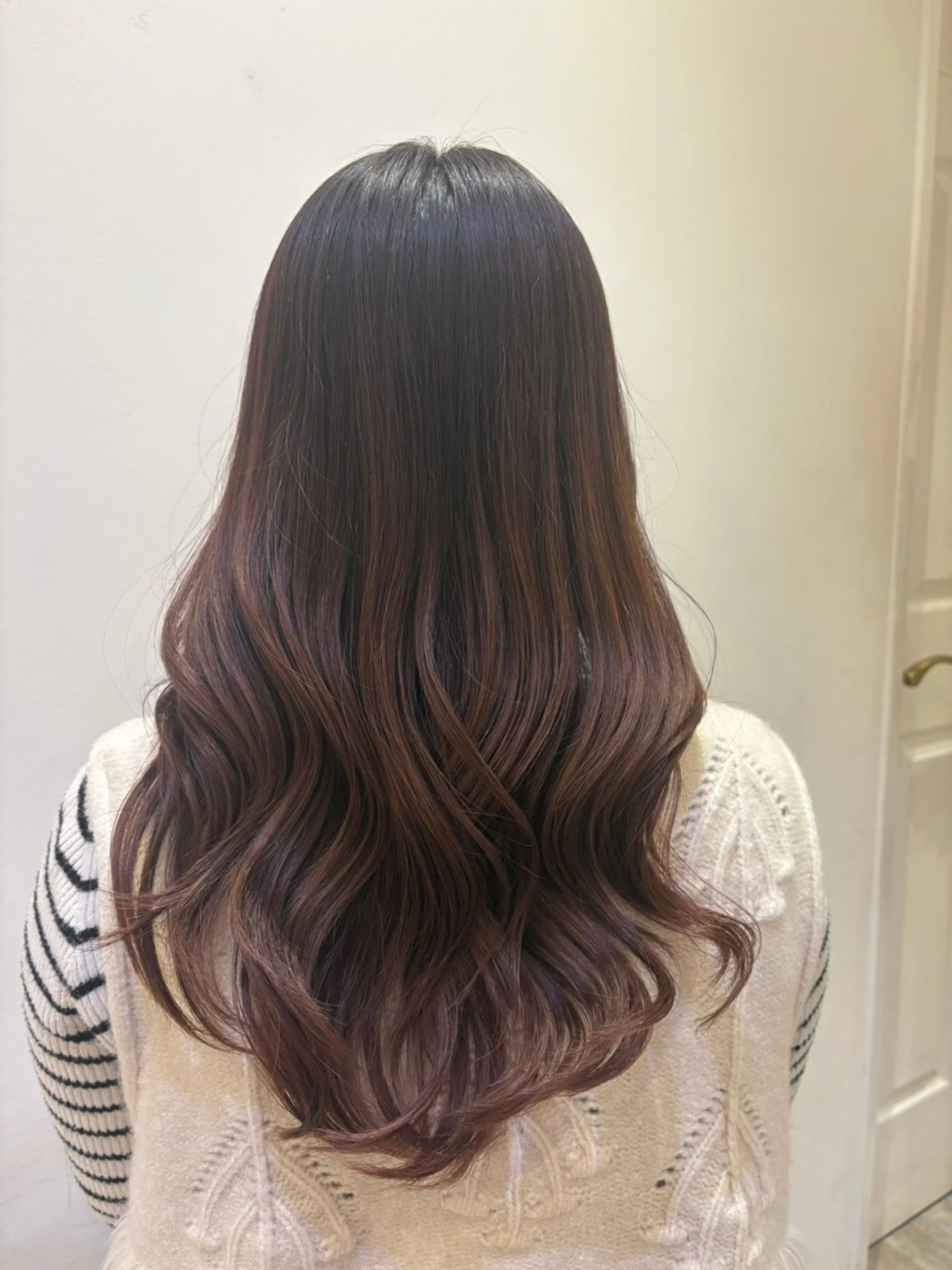 セミロング カット ヘアカラー トリートメント ボブ職人/メンズバレ イヤージュ職人のヘアスタイル