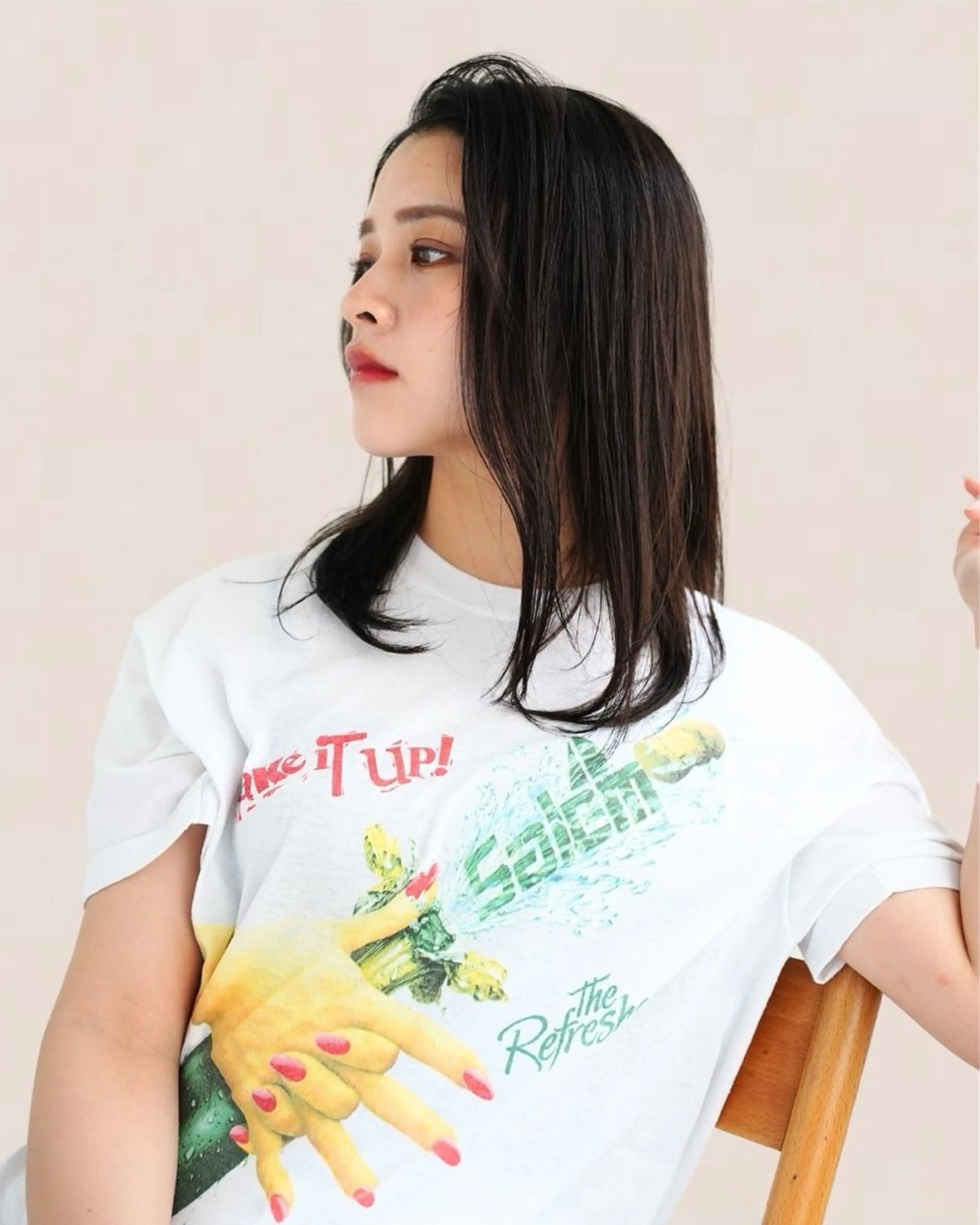 セミロング カラー 銀座⚜️【脱白髪染め 美髪矯正】トグチのヘアスタイル