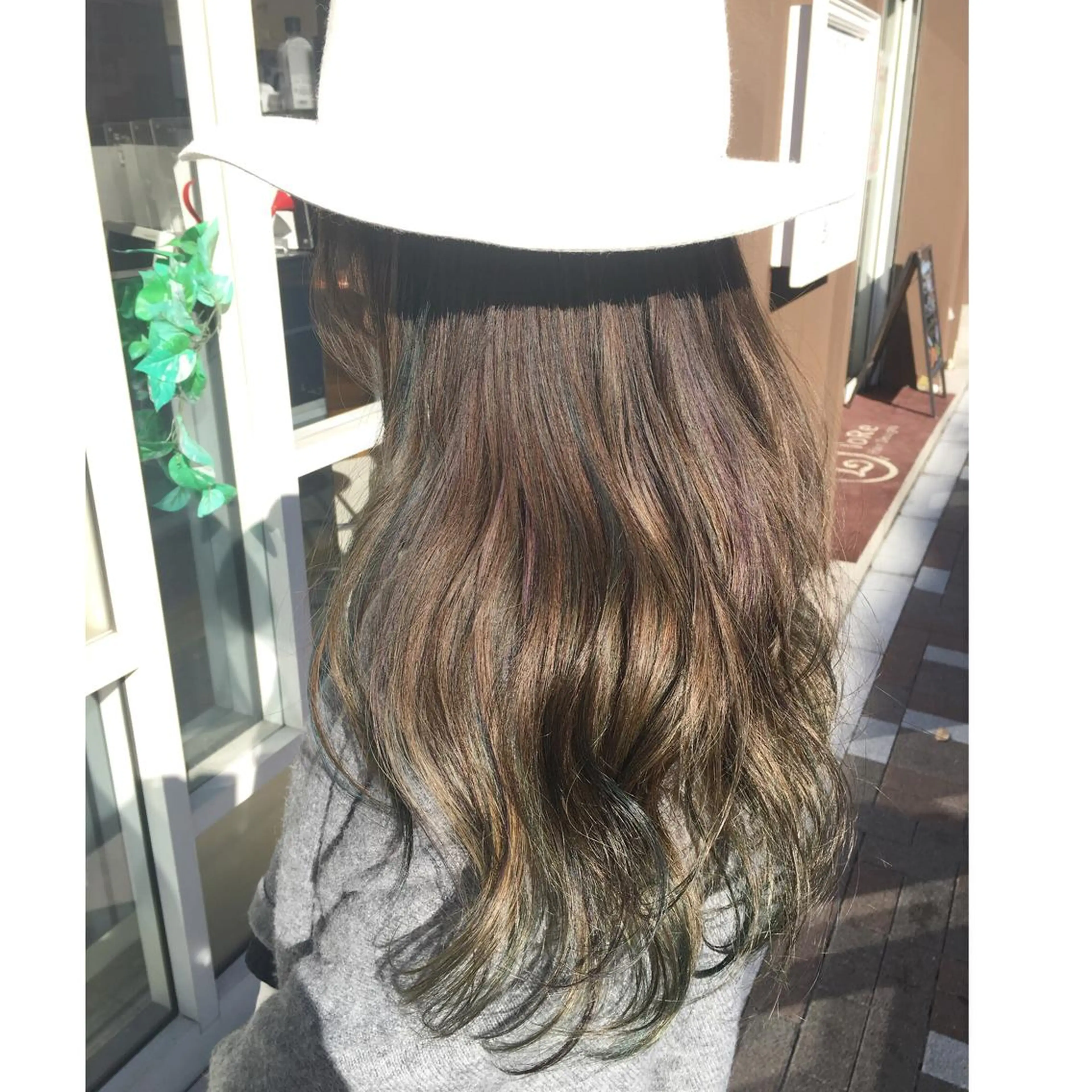 ミディアム セミロング ロング カラー ハイライトカラー ハイライト NORME所属・NORME経堂 nonのヘアスタイル