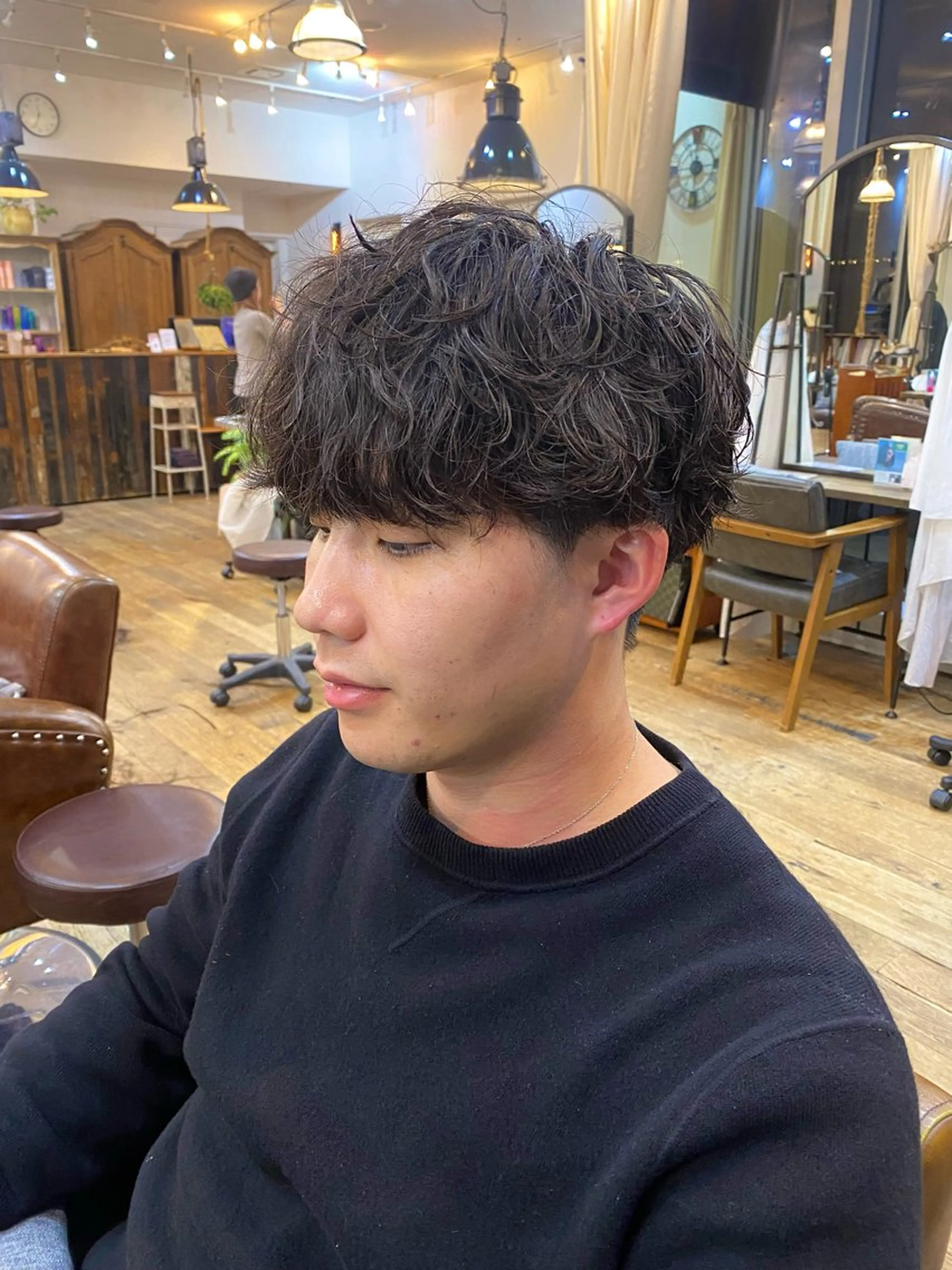 パーマ カット パーマ 東茉央/透明感カラー /パーマ🧸銀座のヘアスタイル