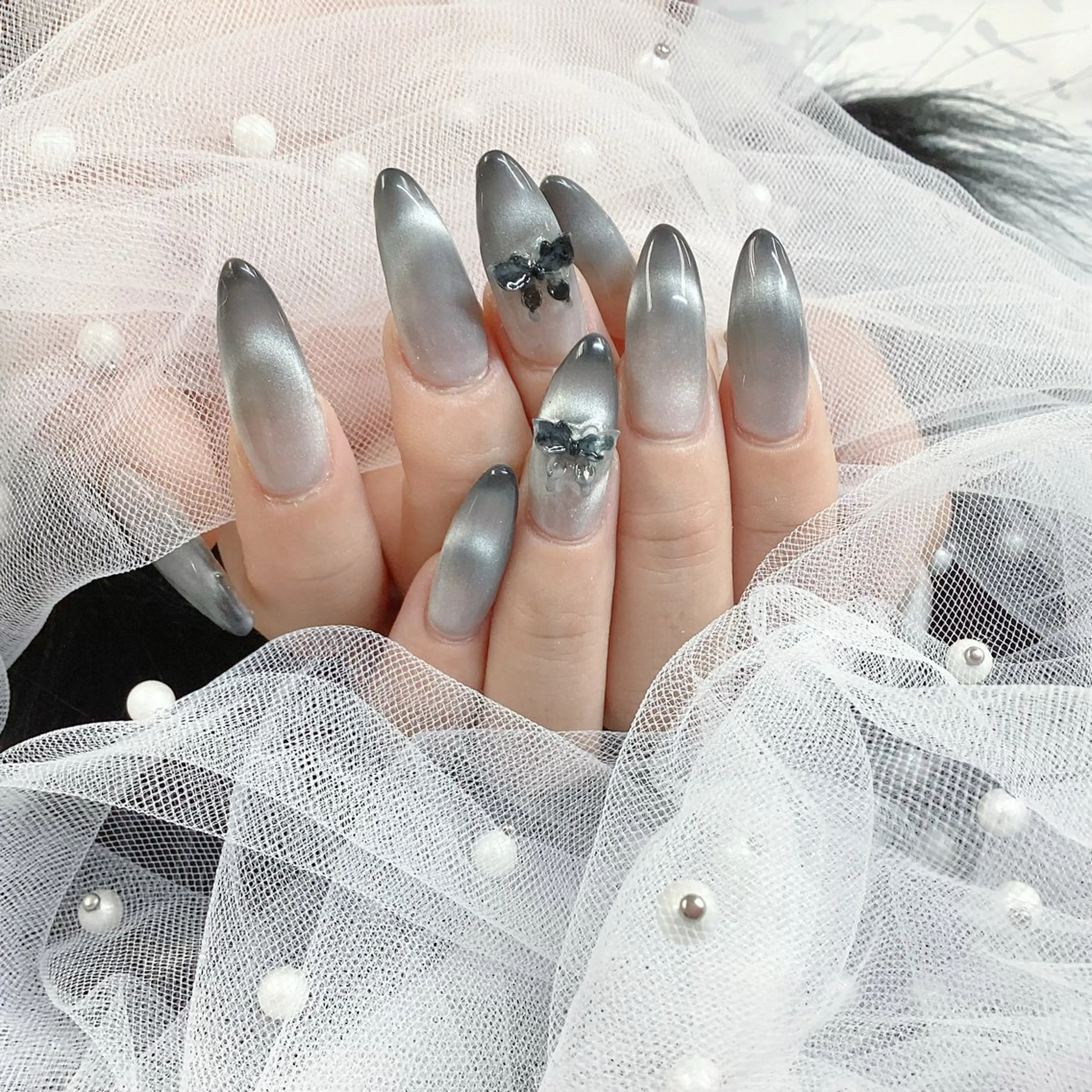 ネイル パーツ全部¥110 サロンミミのネイルデザイン