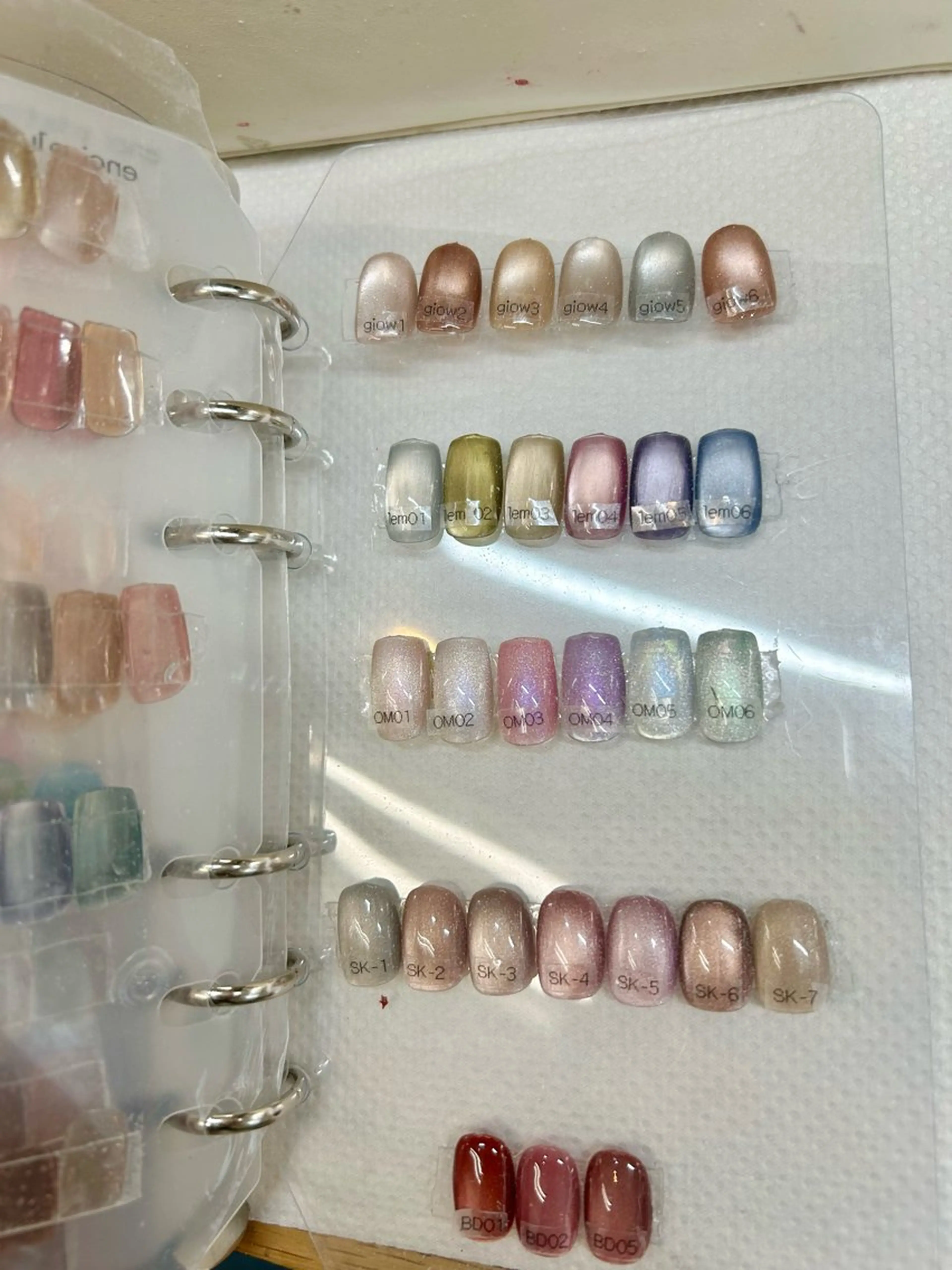 ネイル マグネットネイル ネイルサロンエーナイン札幌大通本店所属・宇野 舞美のネイルデザイン