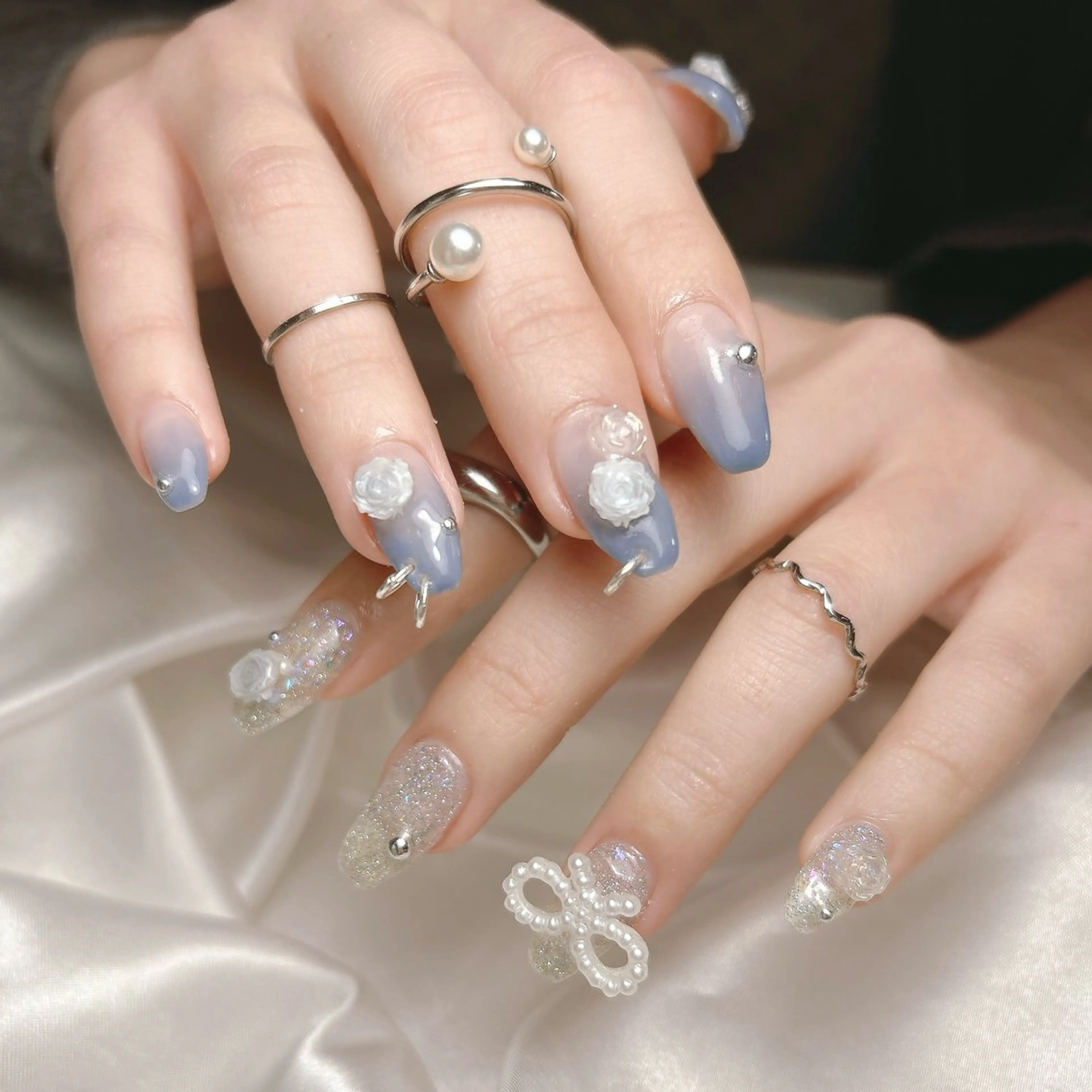 ネイル ハンドネイル junna のぞいてねのネイルデザイン