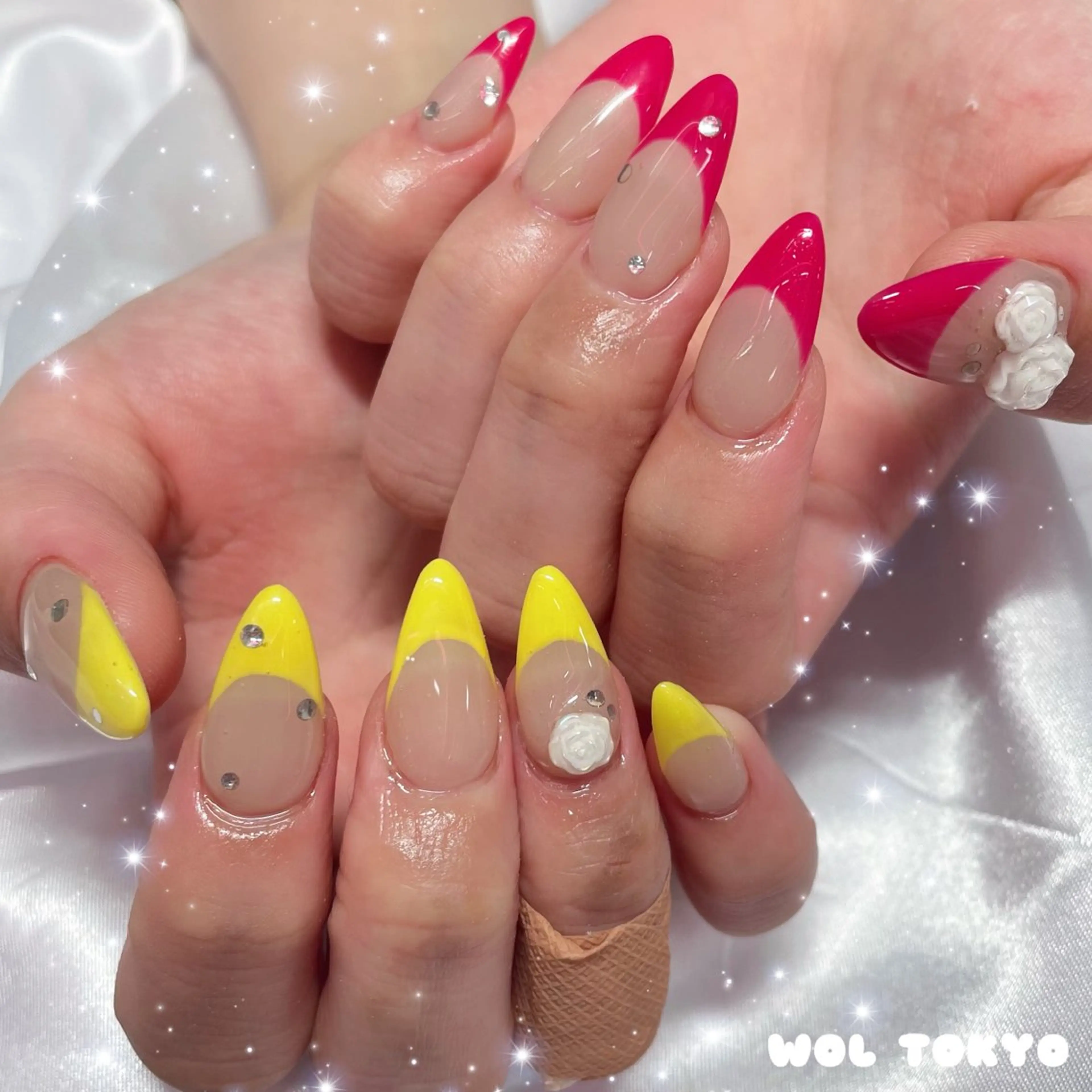 ネイル ハンドネイル WOLTOKYO池袋 💕maiのネイルデザイン