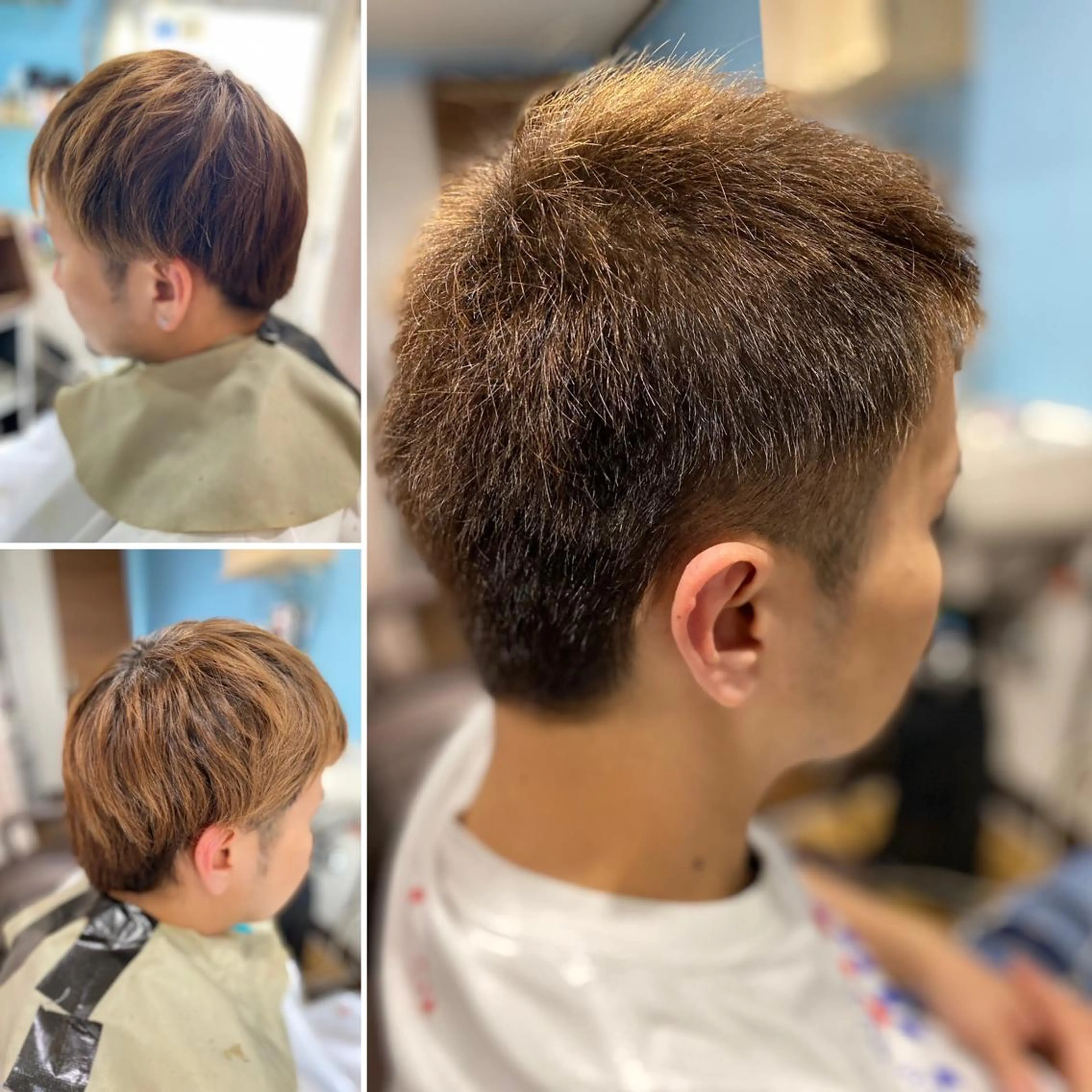 ショート カラー ゴトウ エイイチのヘアスタイル