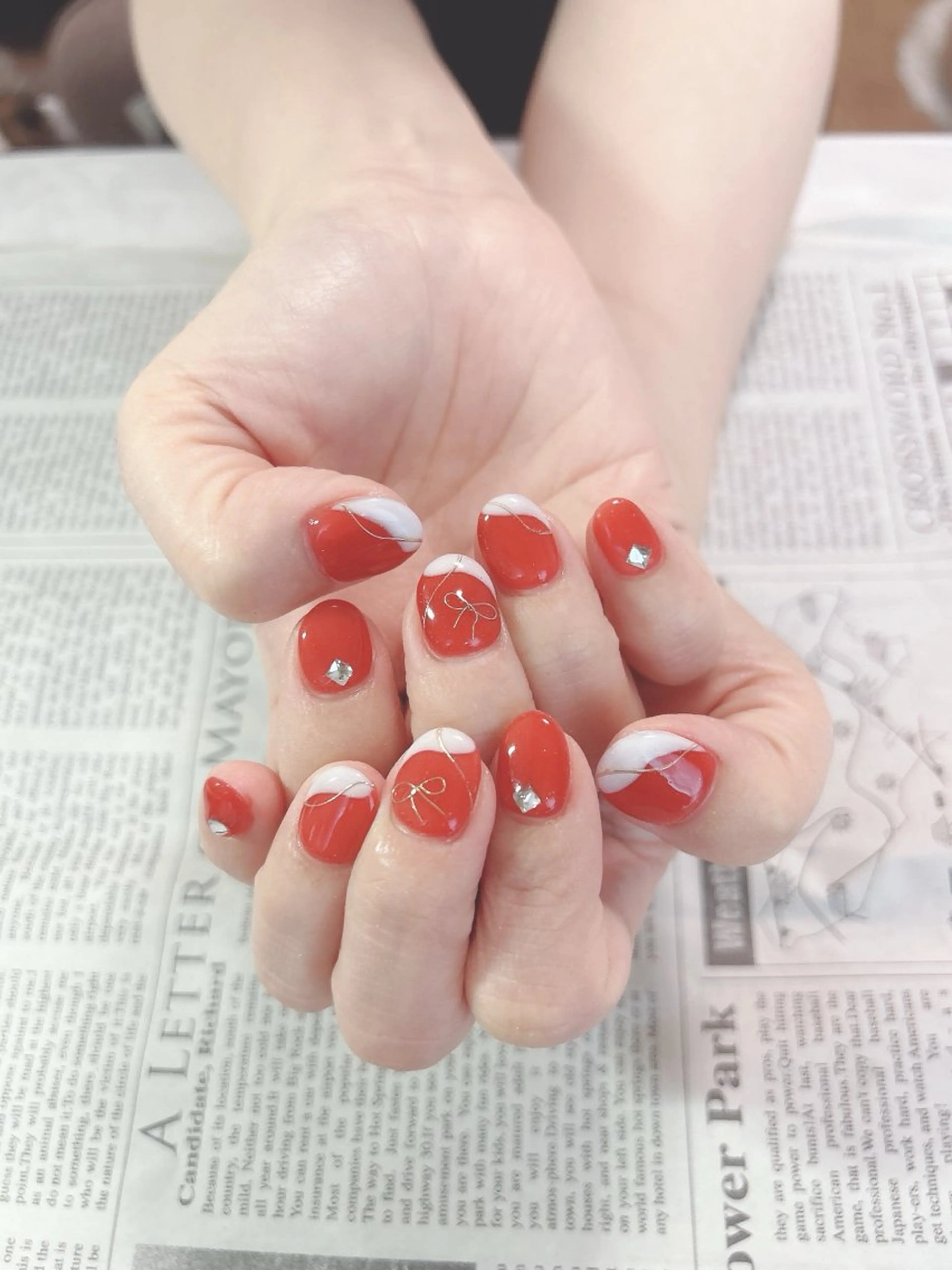 ネイル ハンドネイル ハンドケア 森山 舞のネイルデザイン