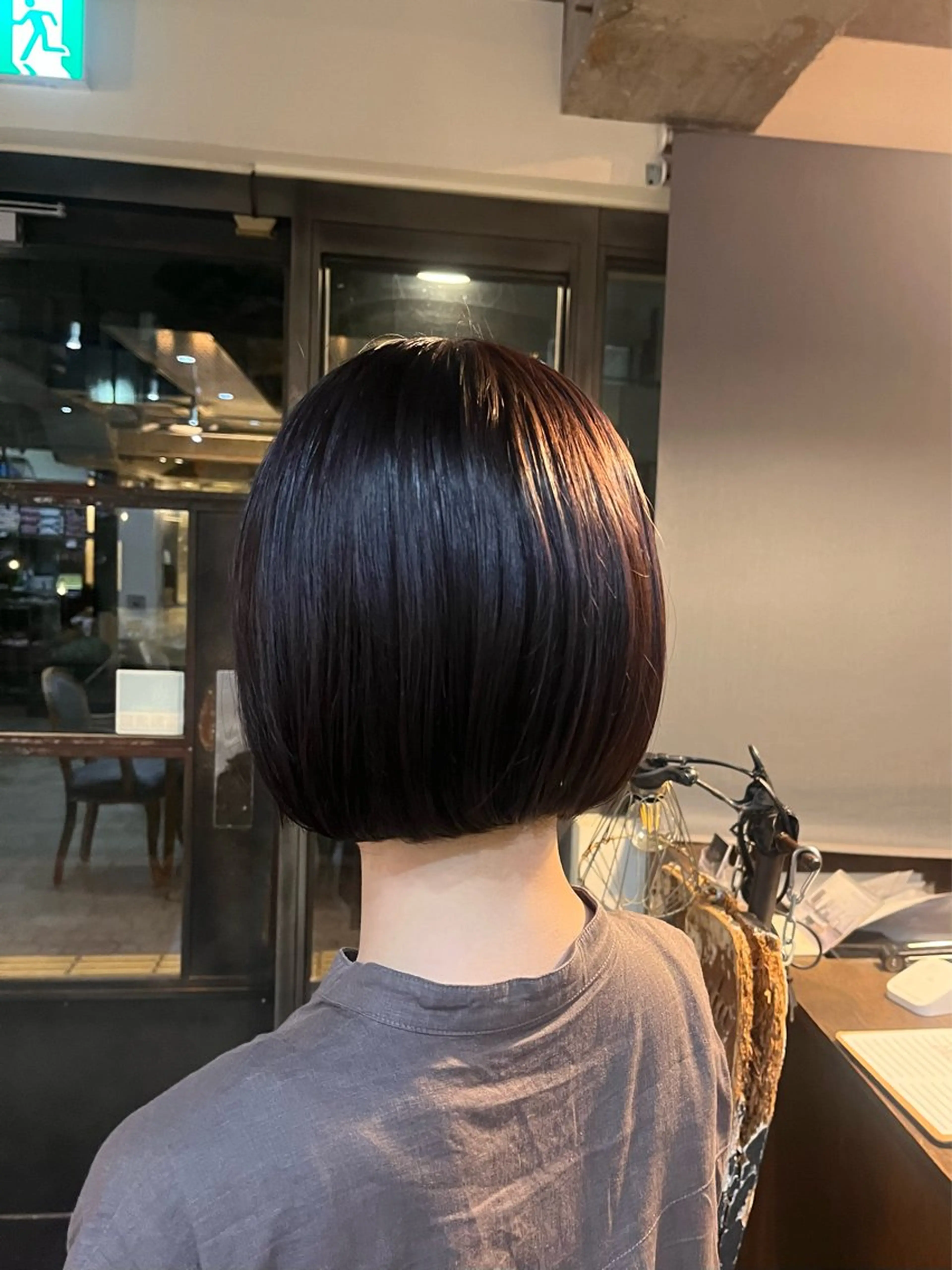 カラー パーマ 松原 樹里のヘアスタイル