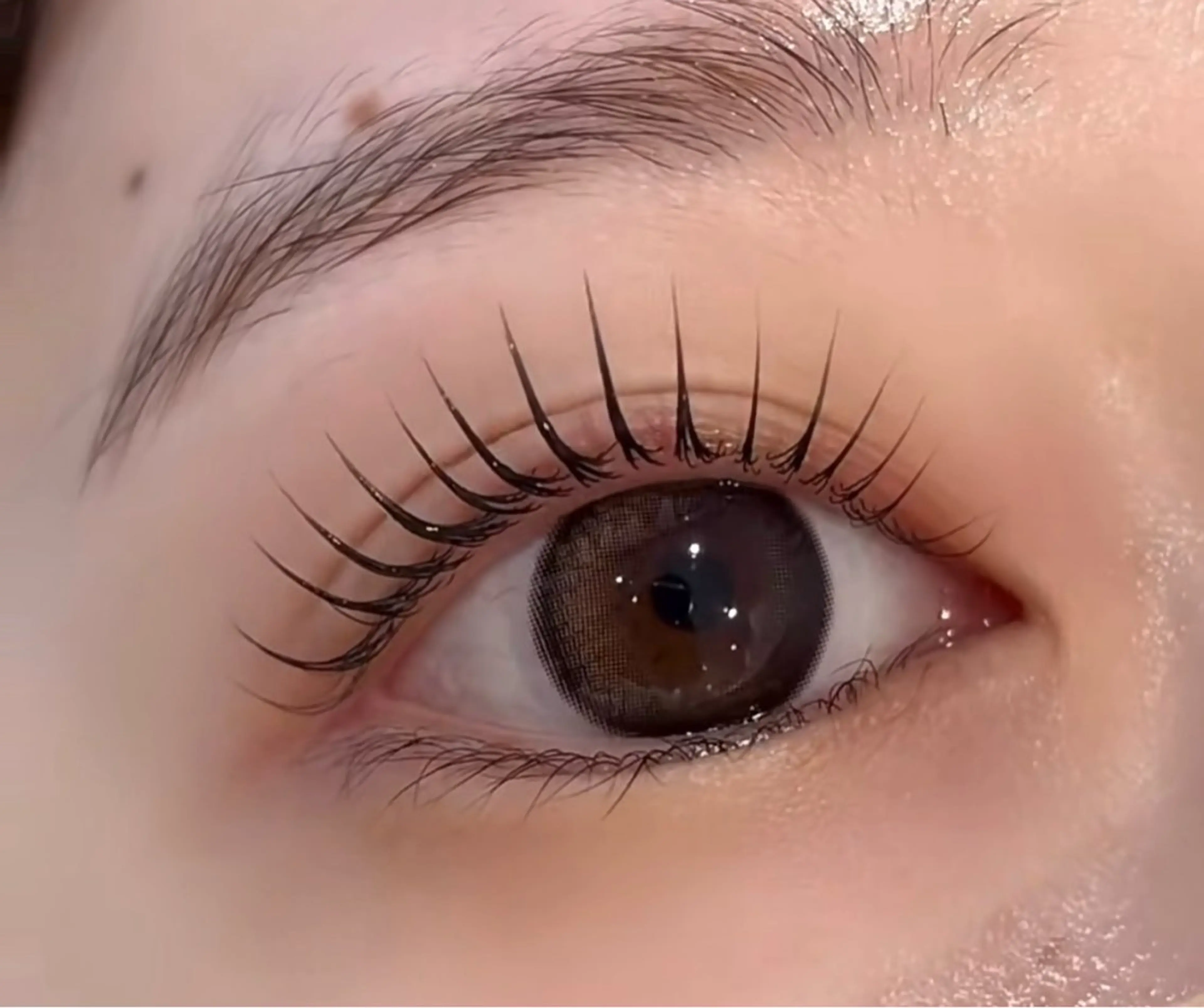 マツエク・マツパ 付け放題 バインドロック 束感まつ毛 カラーマツエク フラットラッシュ マツパ Ｍ salon アイラッシュのマツエク・マツパデザイン