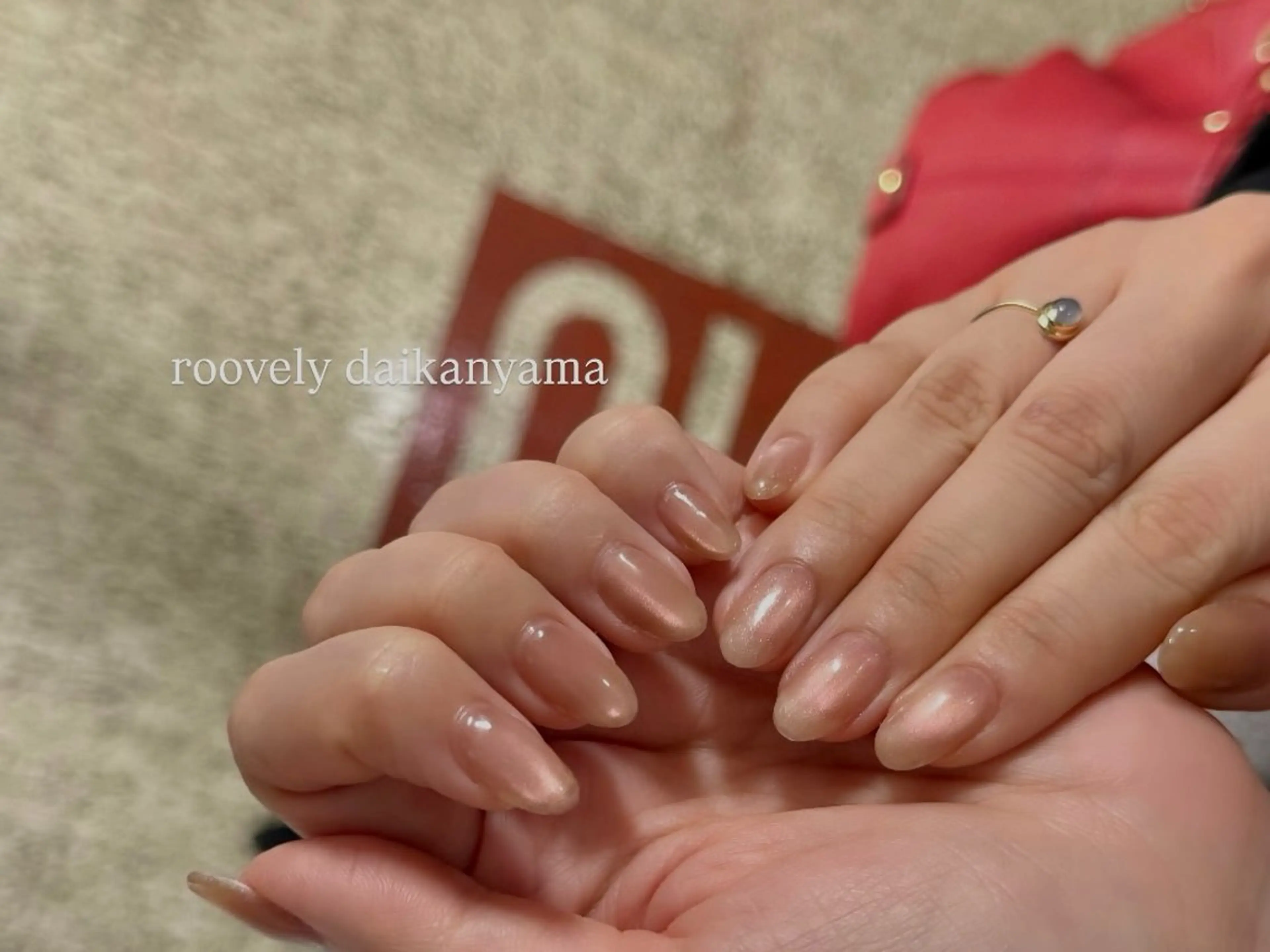 ネイル ハンドネイル Nail salon Roovely 代官山店【ネイルサロンルブリー】所属・roovely Rumi/ニュアンスのネイルデザイン