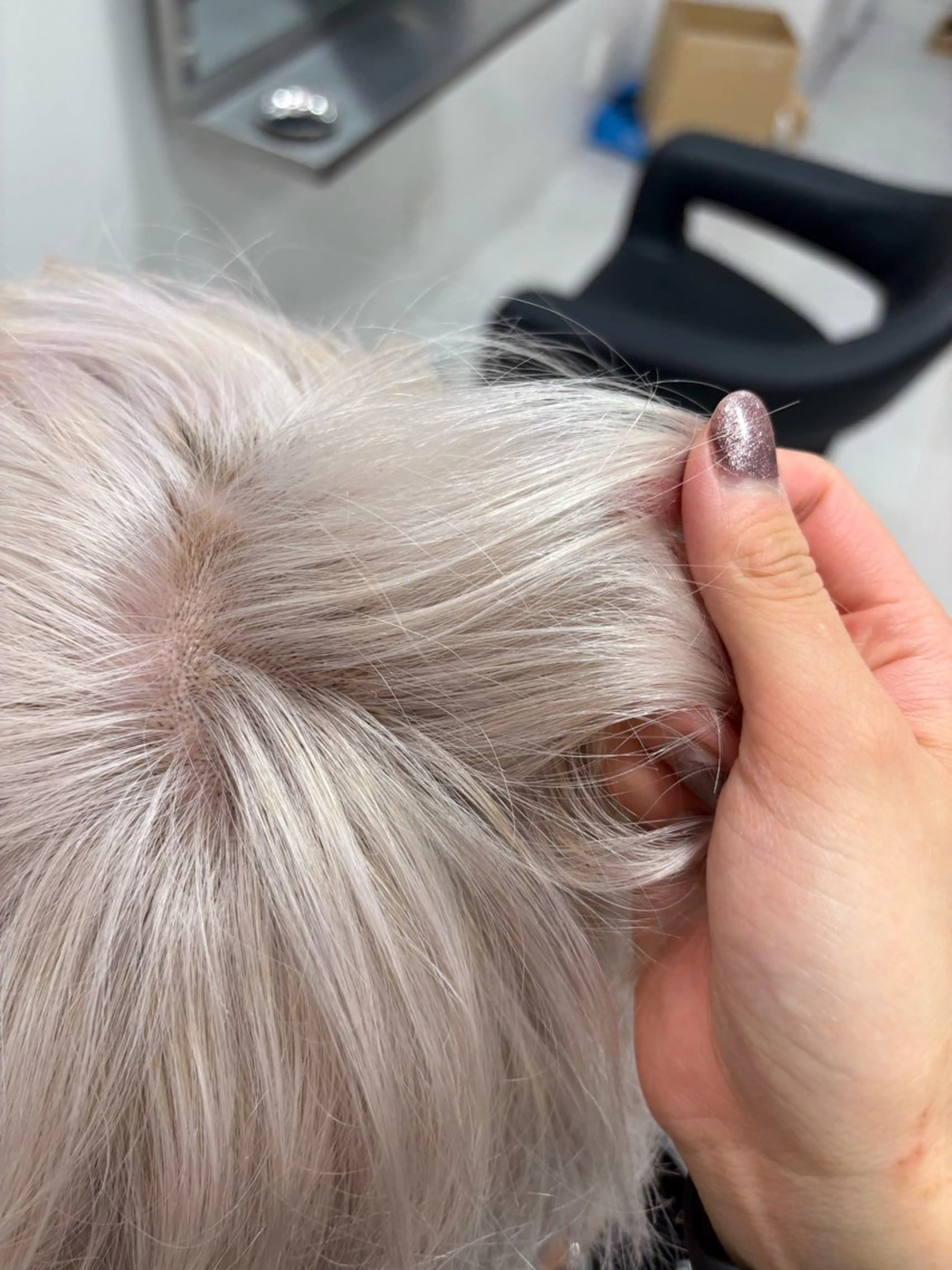 カラー メンズ 渋谷ハイトーン/ まぉまぉのヘアスタイル