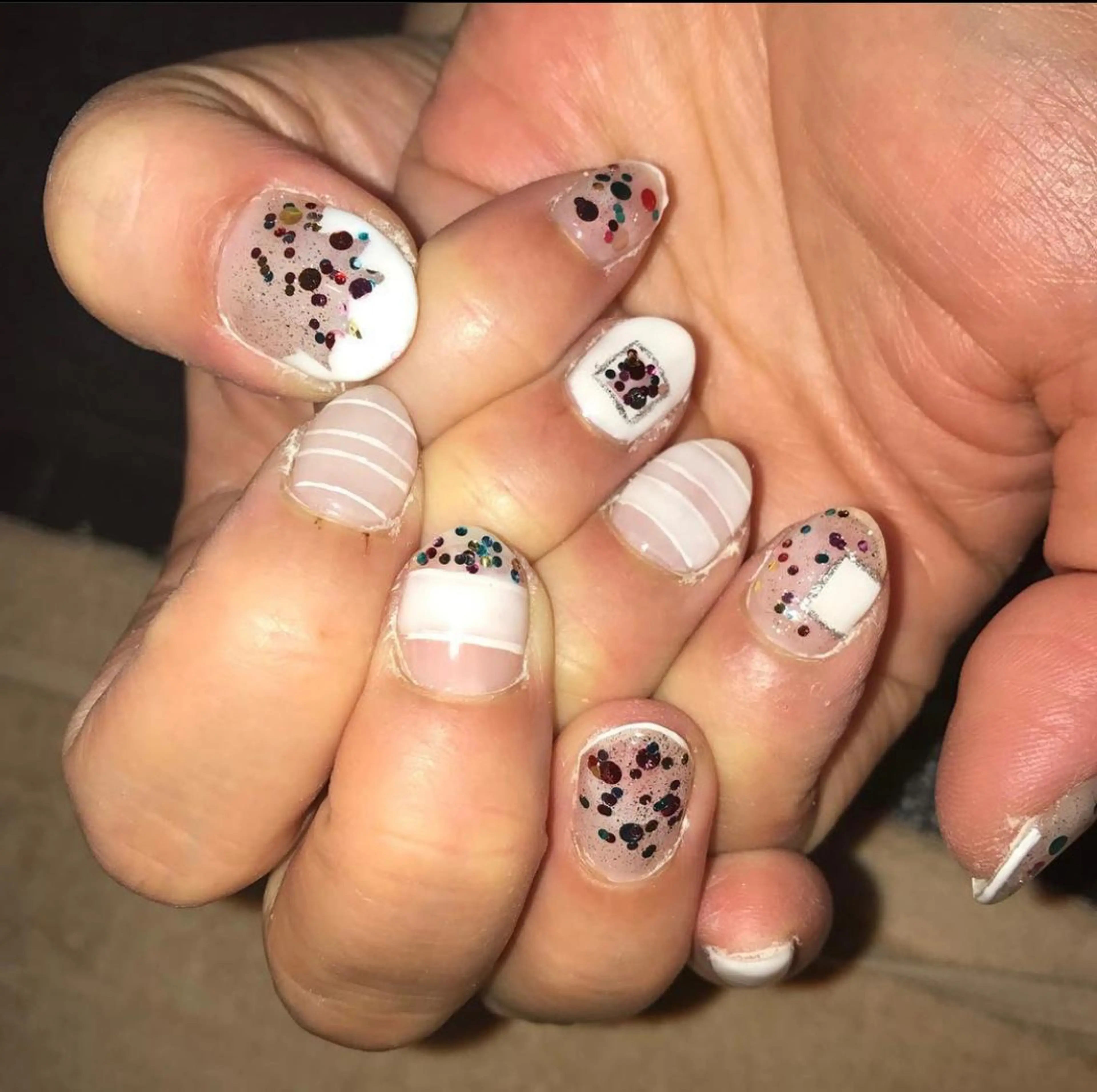 ネイル マルサンカクシカク所属・○△□ 守口市のネイルデザイン