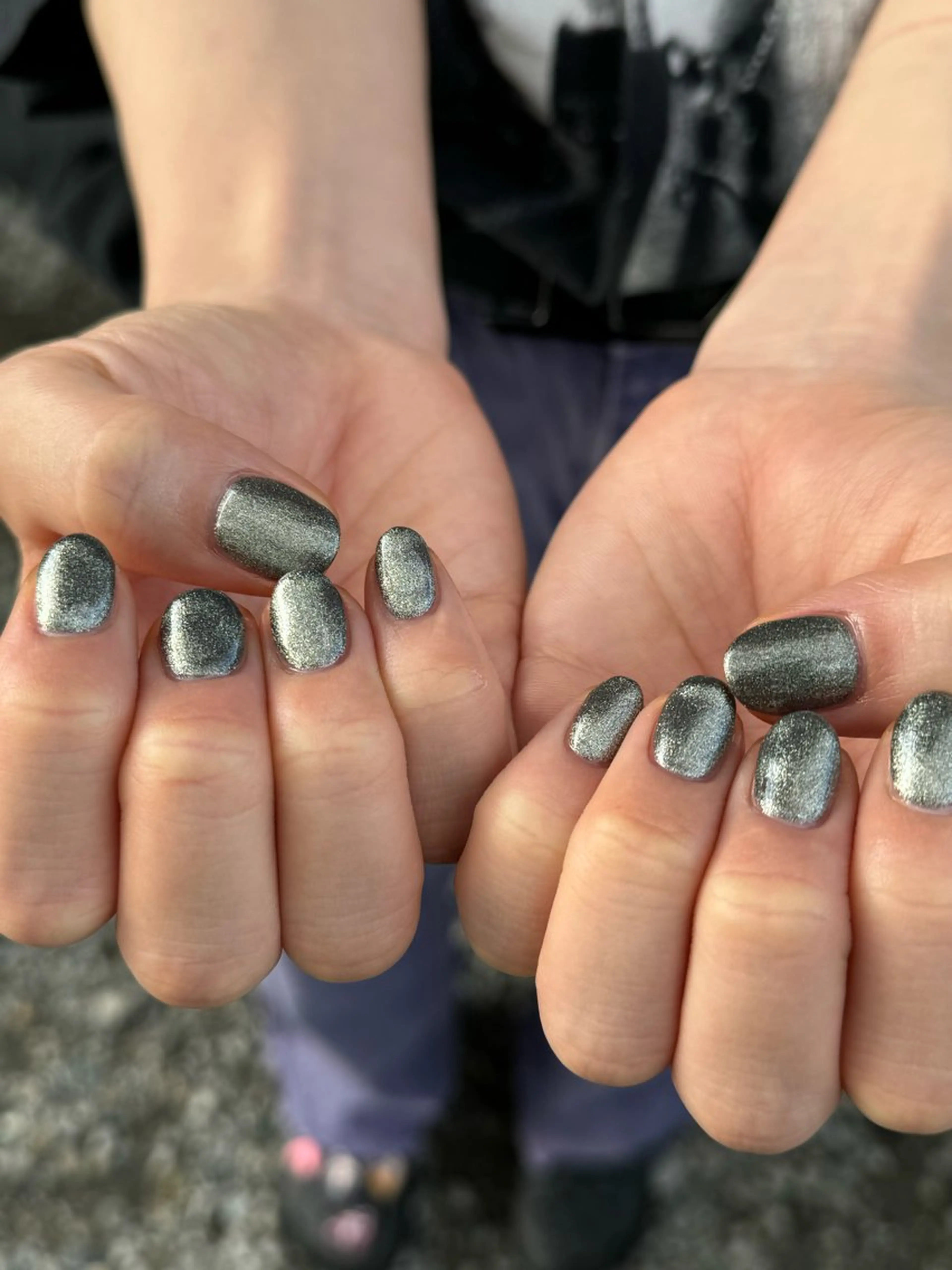 ネイル フットネイル マグネットネイル ミラーネイル ニュアンスネイル ワンカラーネイル jeu nail.のネイルデザイン