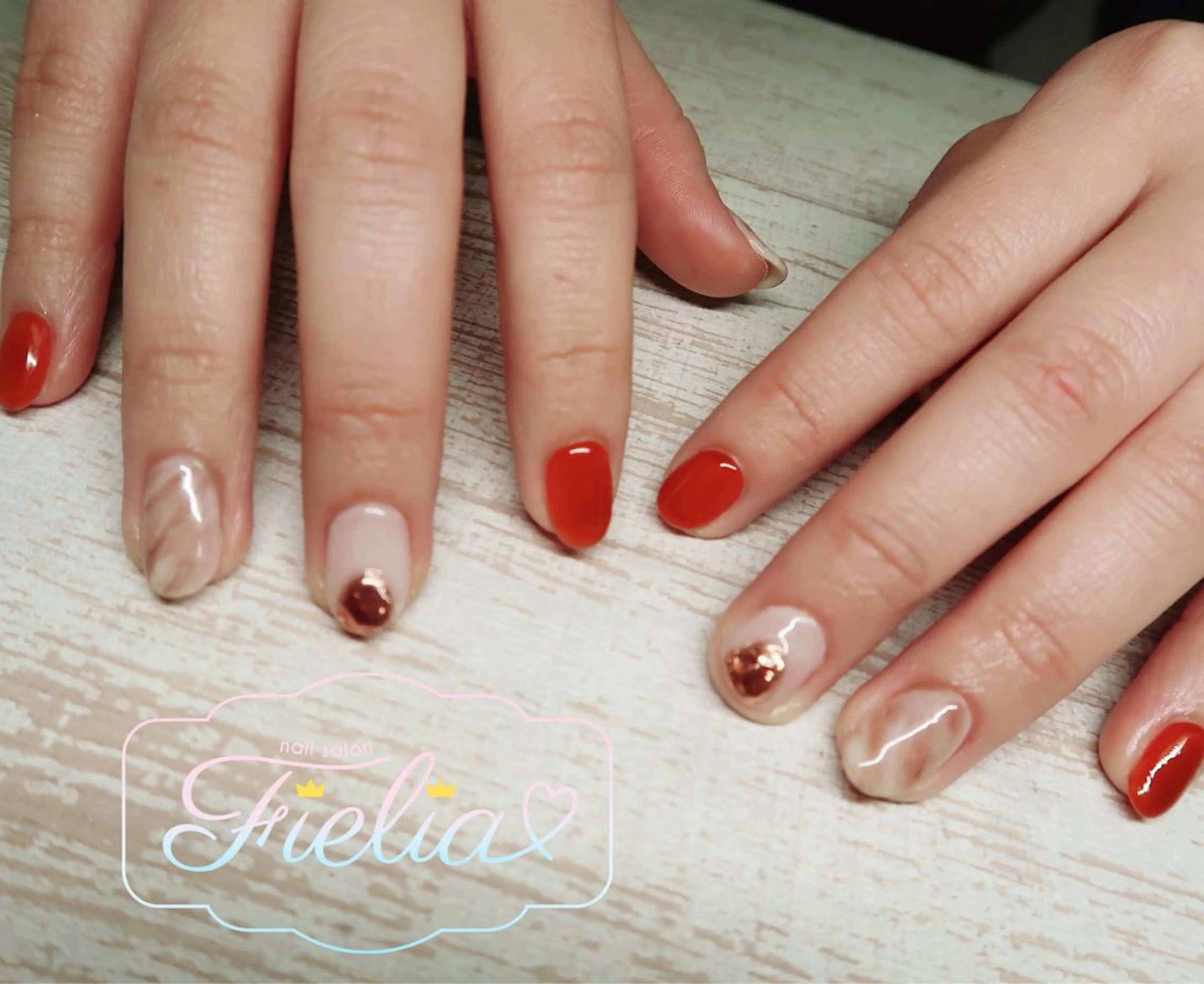 ネイル ハンドネイル Fielia momoのネイルデザイン