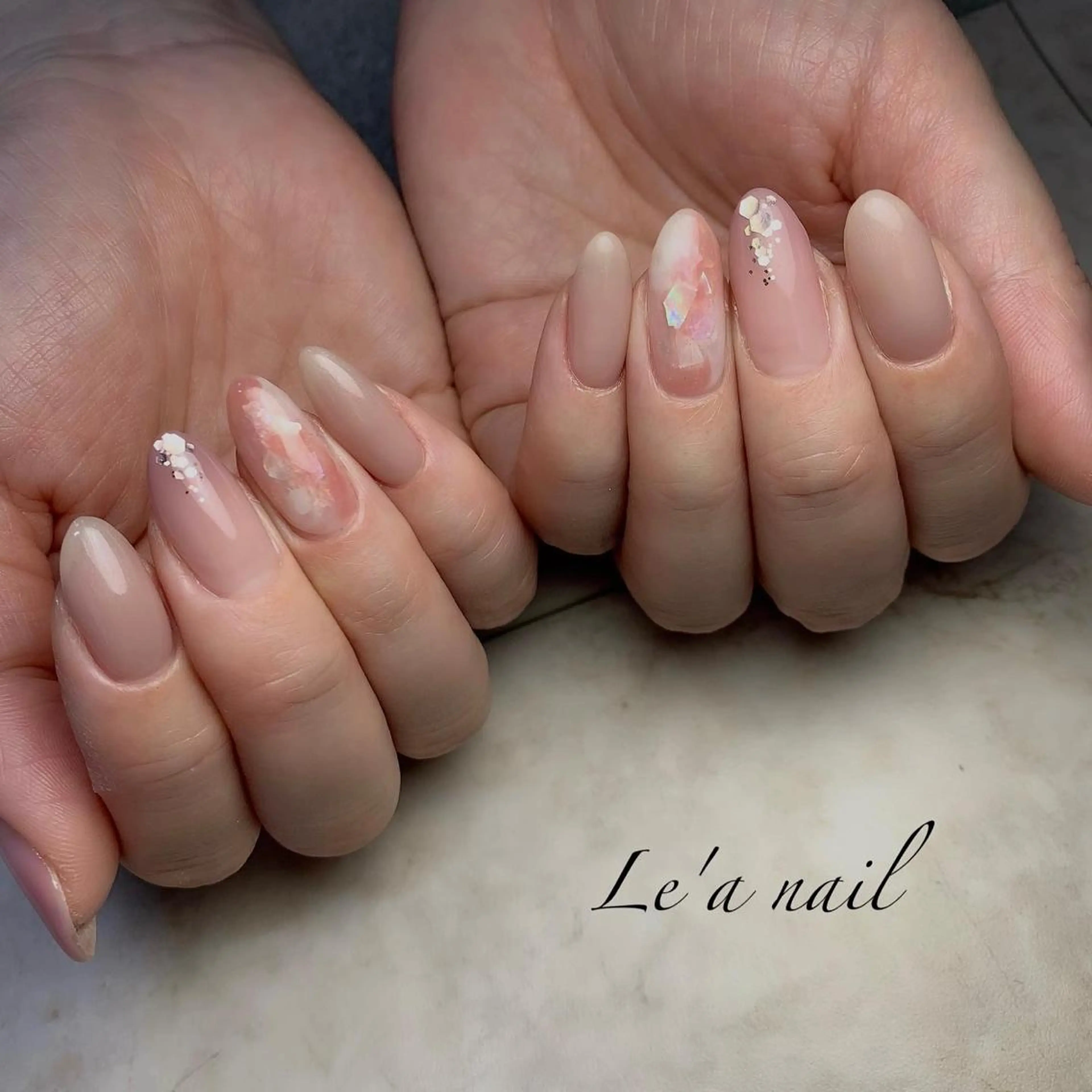 ネイル ハンドネイル 'mm所属・'mm  (ミリ) ＭＡＮＡＭＩのネイルデザイン