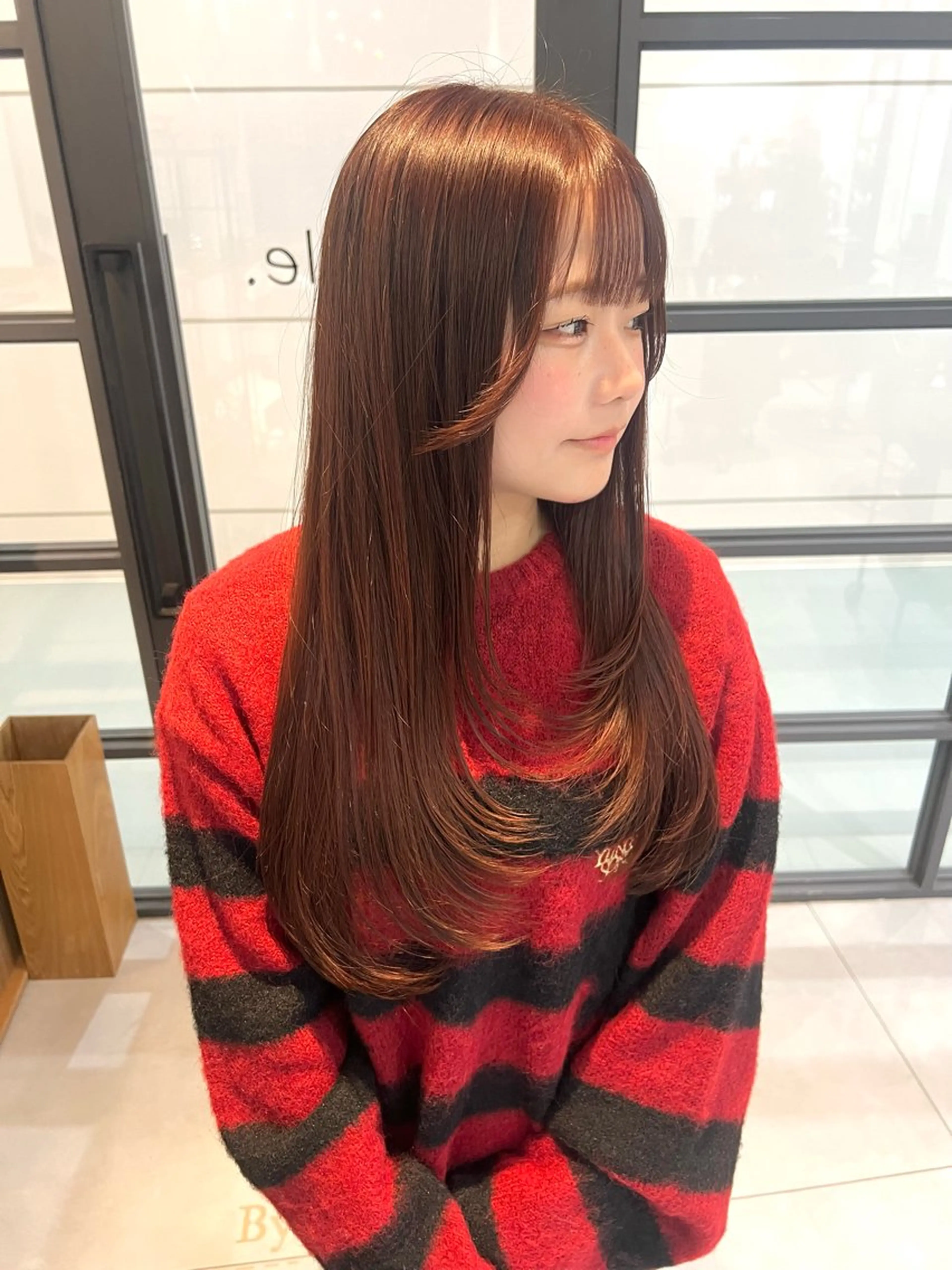 ロング カラー Neale. ユメのヘアスタイル