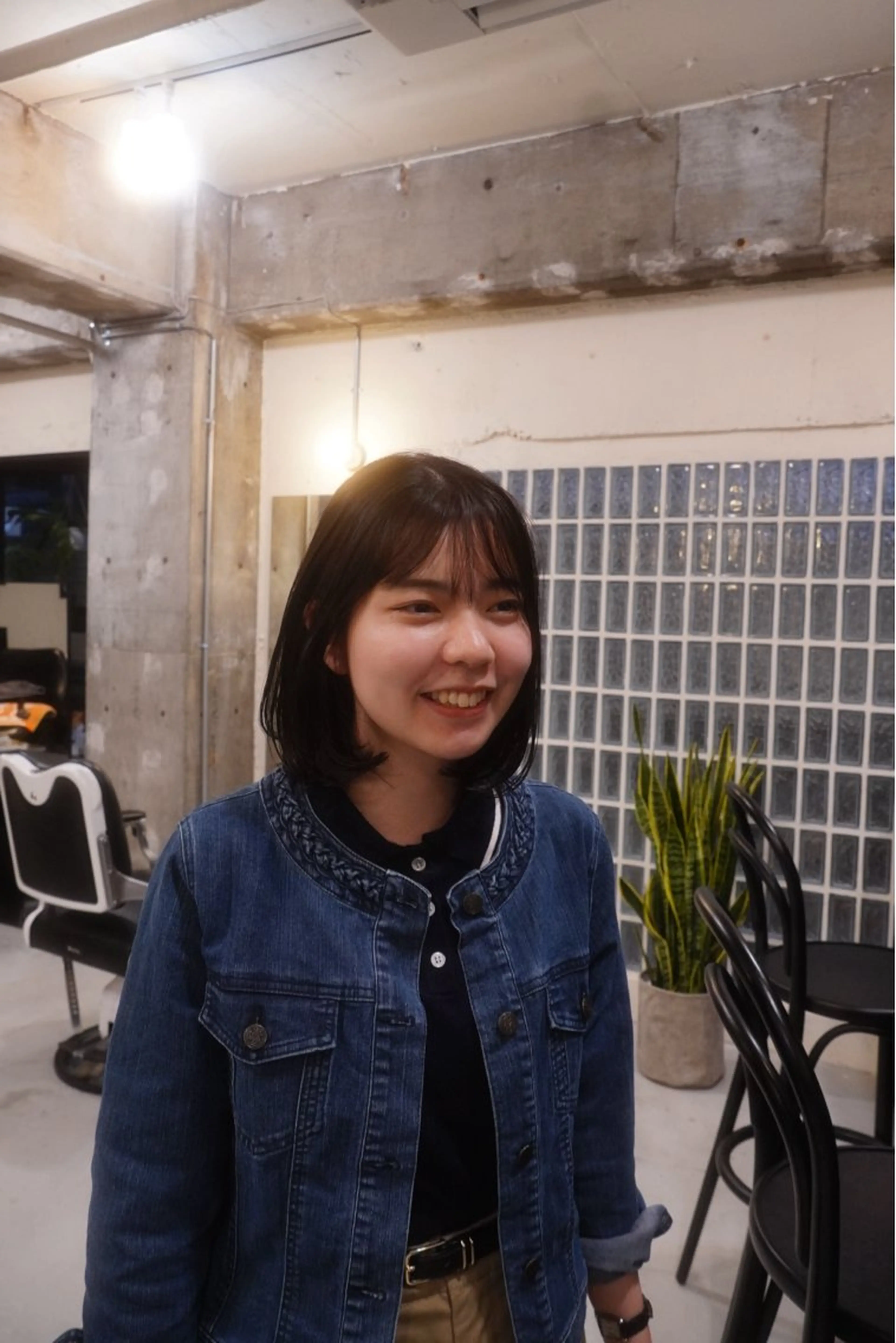 ミディアム パーマ HAIR STUDIO BOGHA所属・suzuki yuunaのヘアスタイル