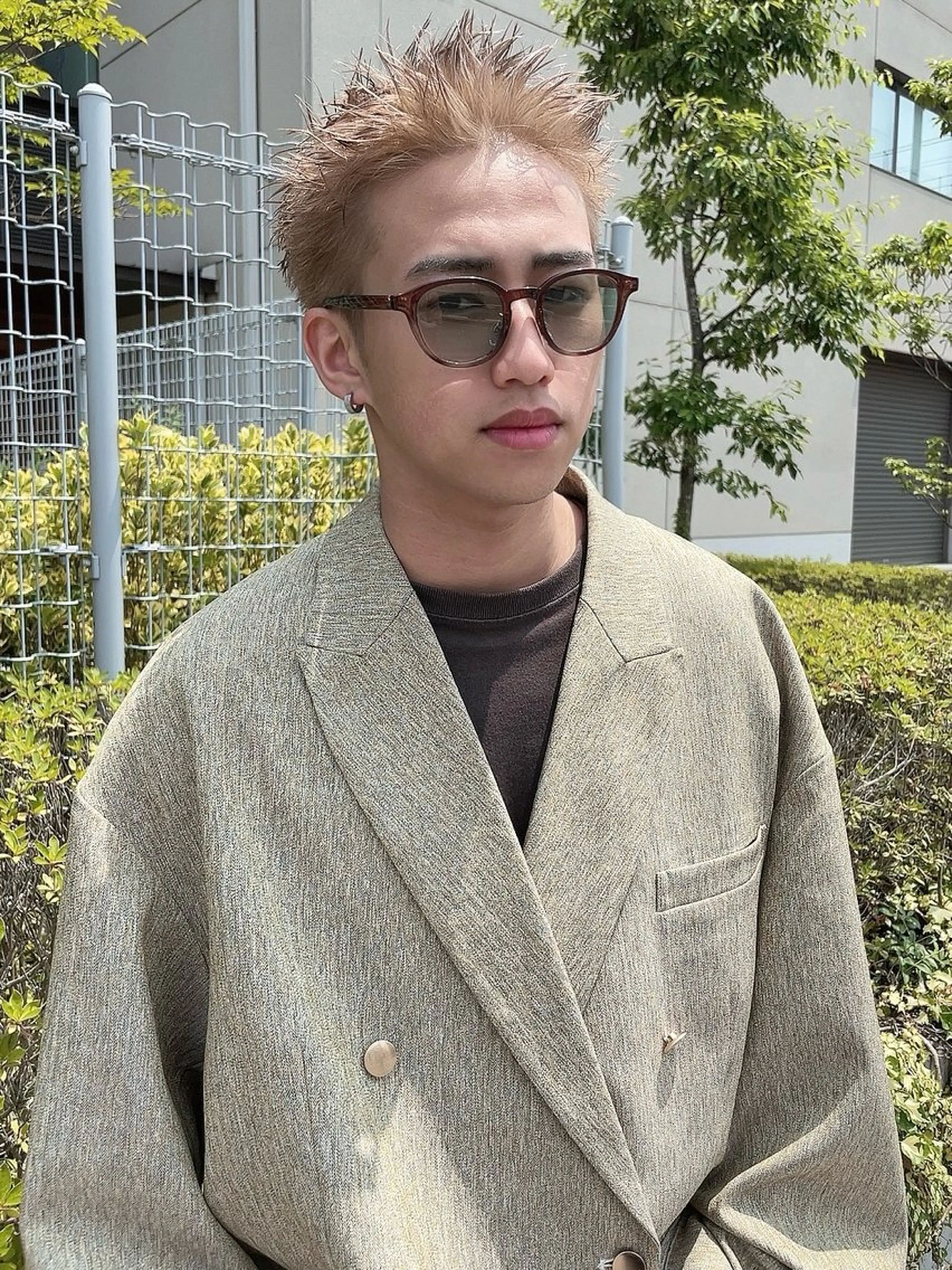 ショート カラー メンズ hair  cruise piece所属・kohei 【期間限定募集】のヘアスタイル