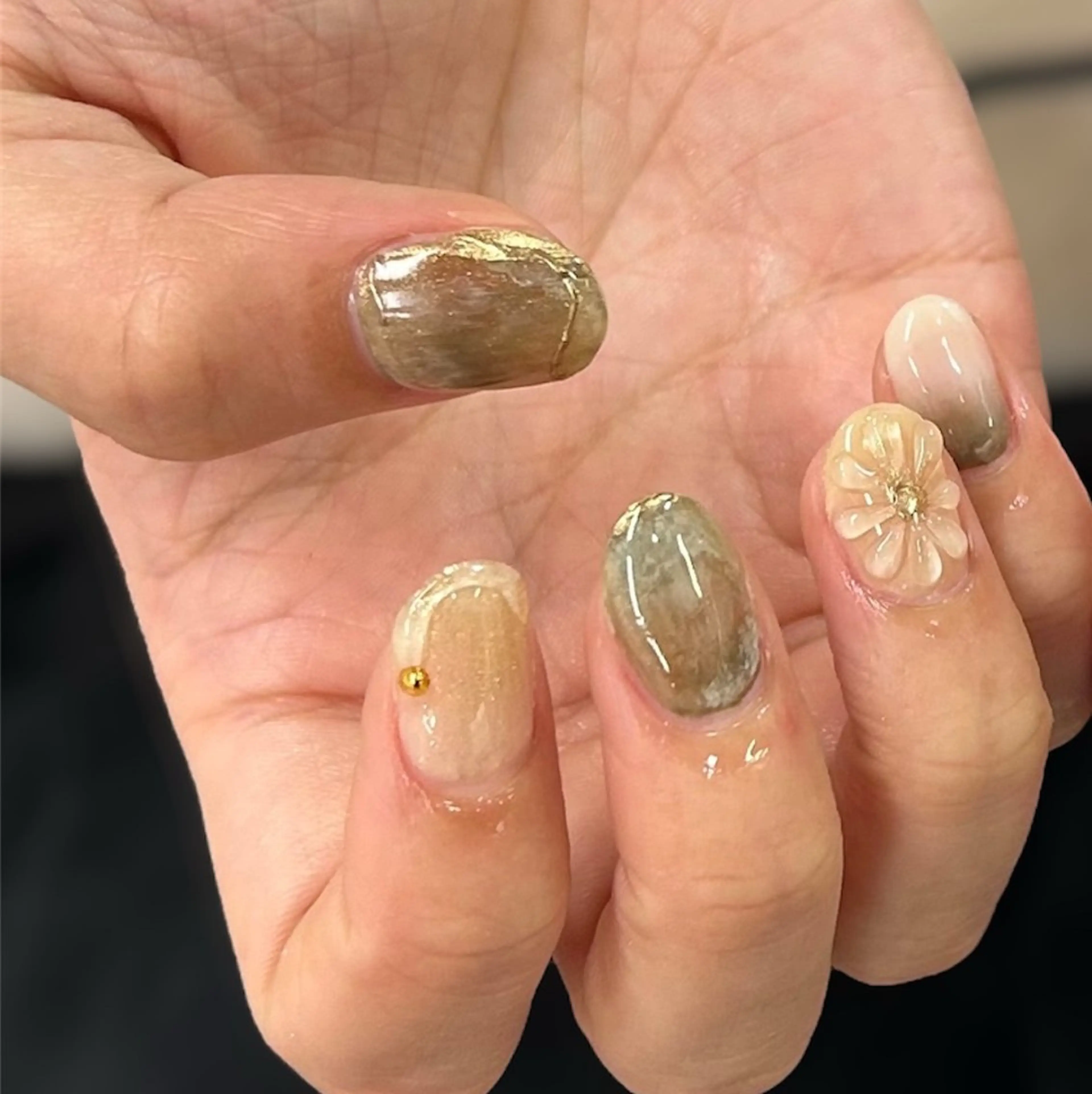 ネイル ハンドネイル アトリエ　ミモザ所属・いまむら あかりのネイルデザイン