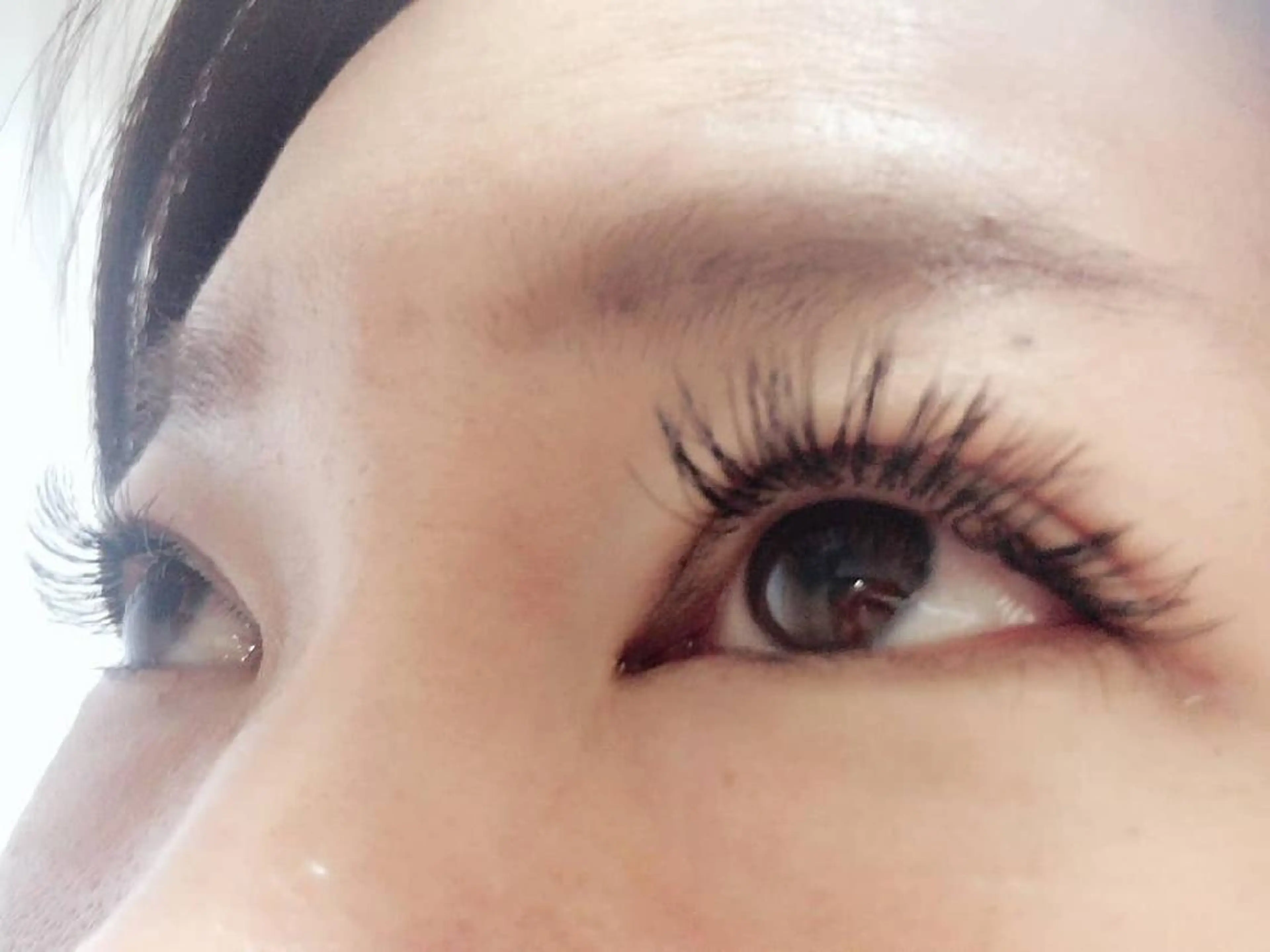 マツエク・マツパ 付け放題 キュート フラットラッシュ ナチュラル セーブル 吉岡 ゆうなのマツエク・マツパデザイン