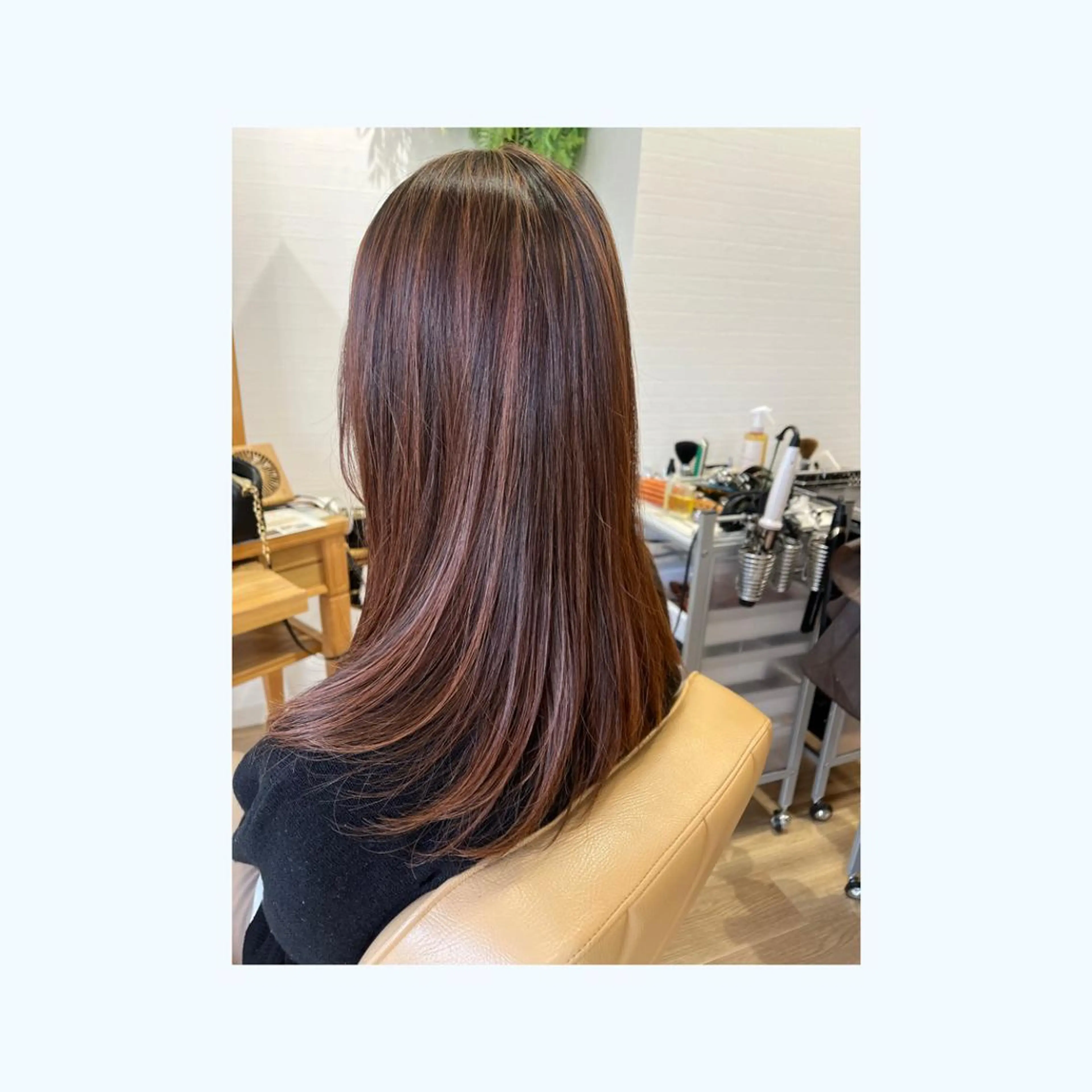 カラー（ワンカラー、リタッチ、白髪染め◯）＋前髪カット✂︎の写真